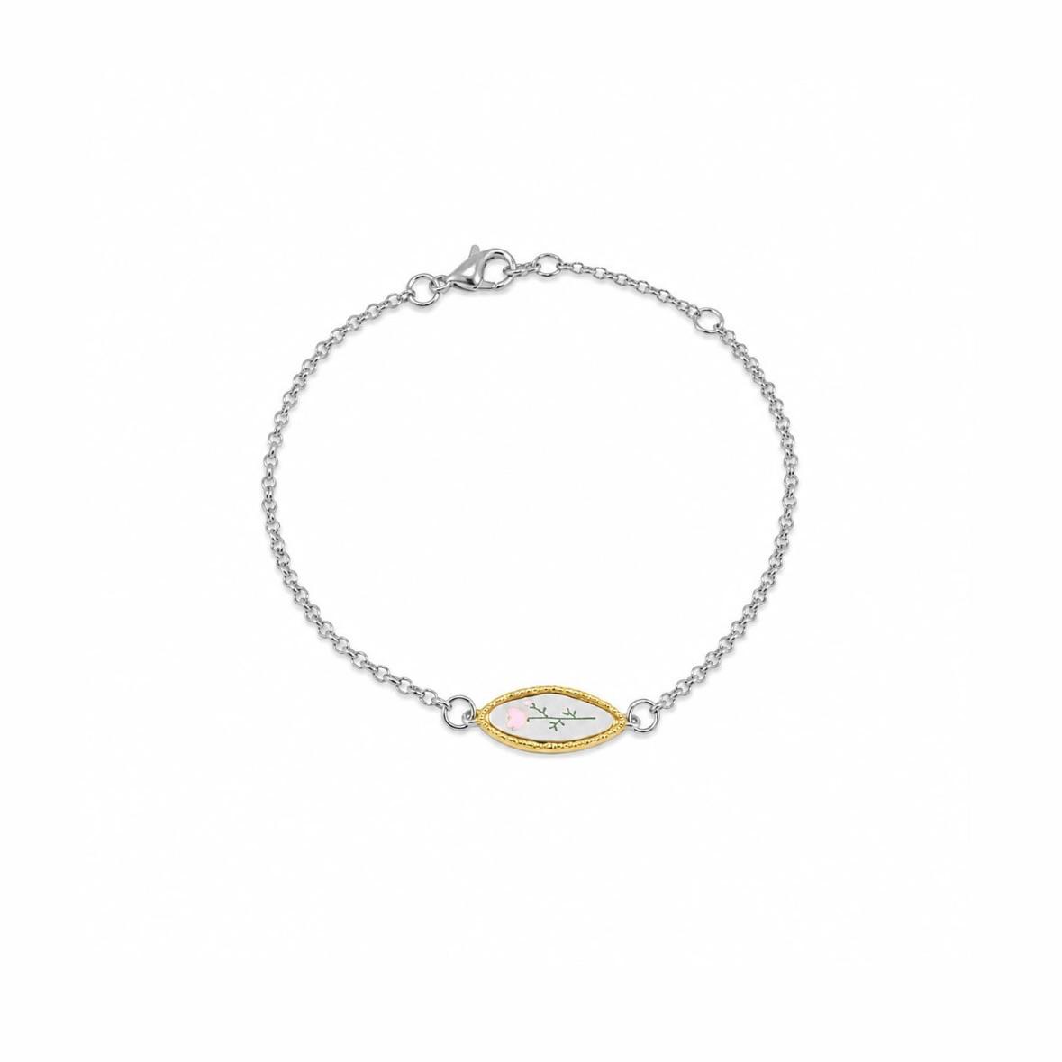 Brazalete Giverny Placa Diamantada