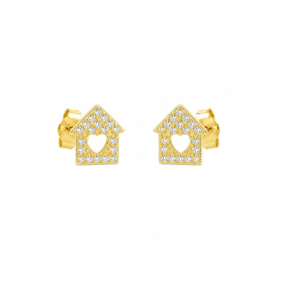 House Zircon Earrings