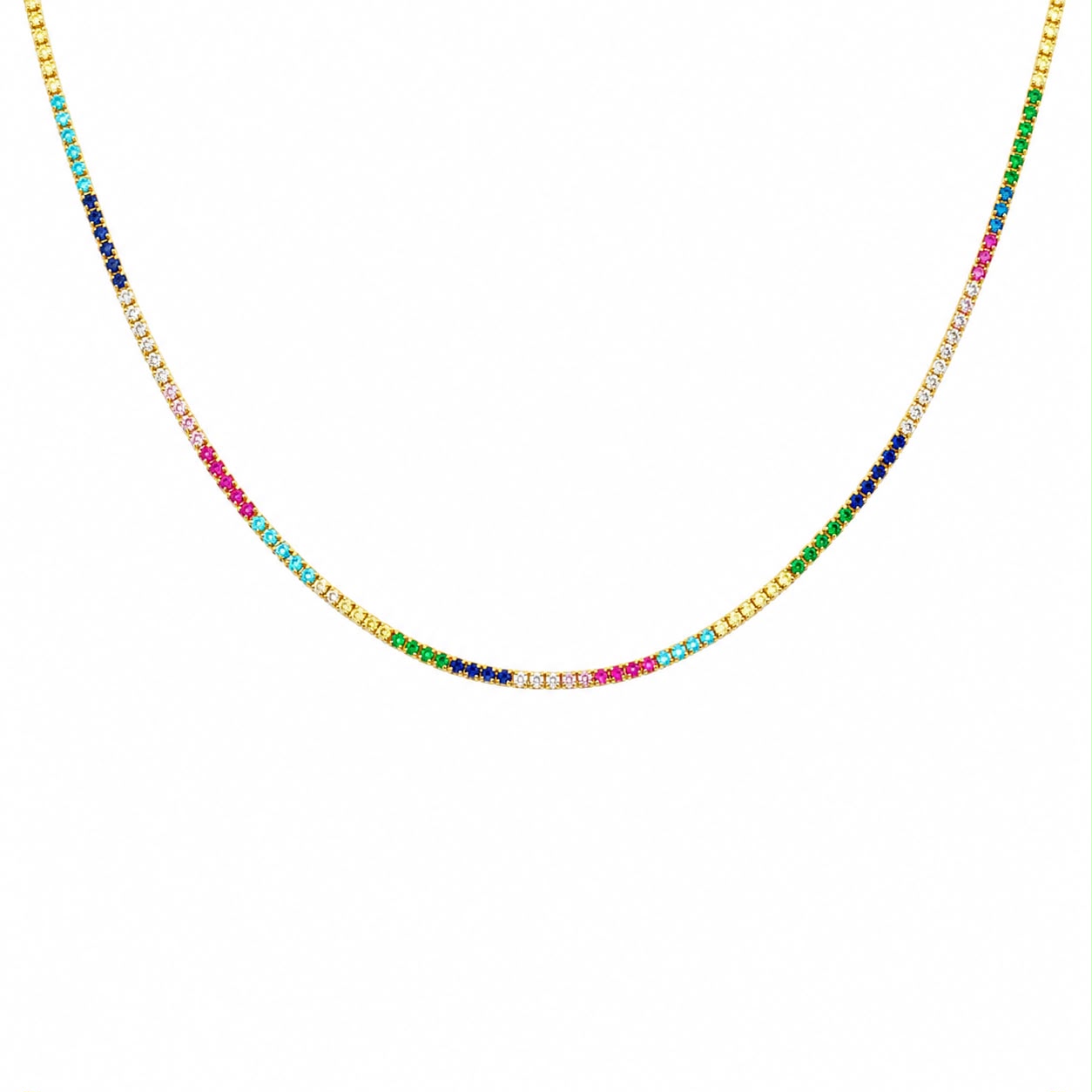 Malta Tennis Necklace
