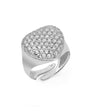 Anello madera forma cuore
