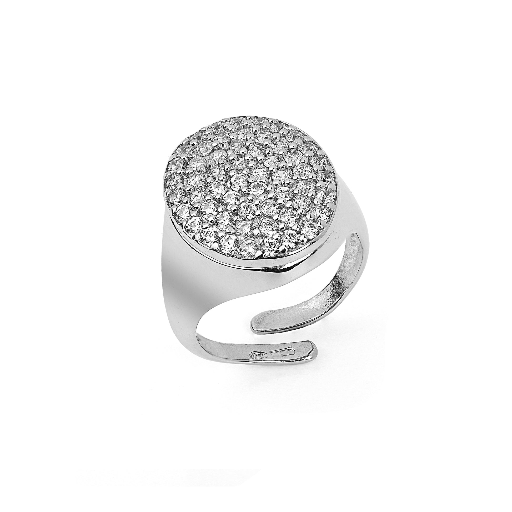 Madera Oval Pinky Ring