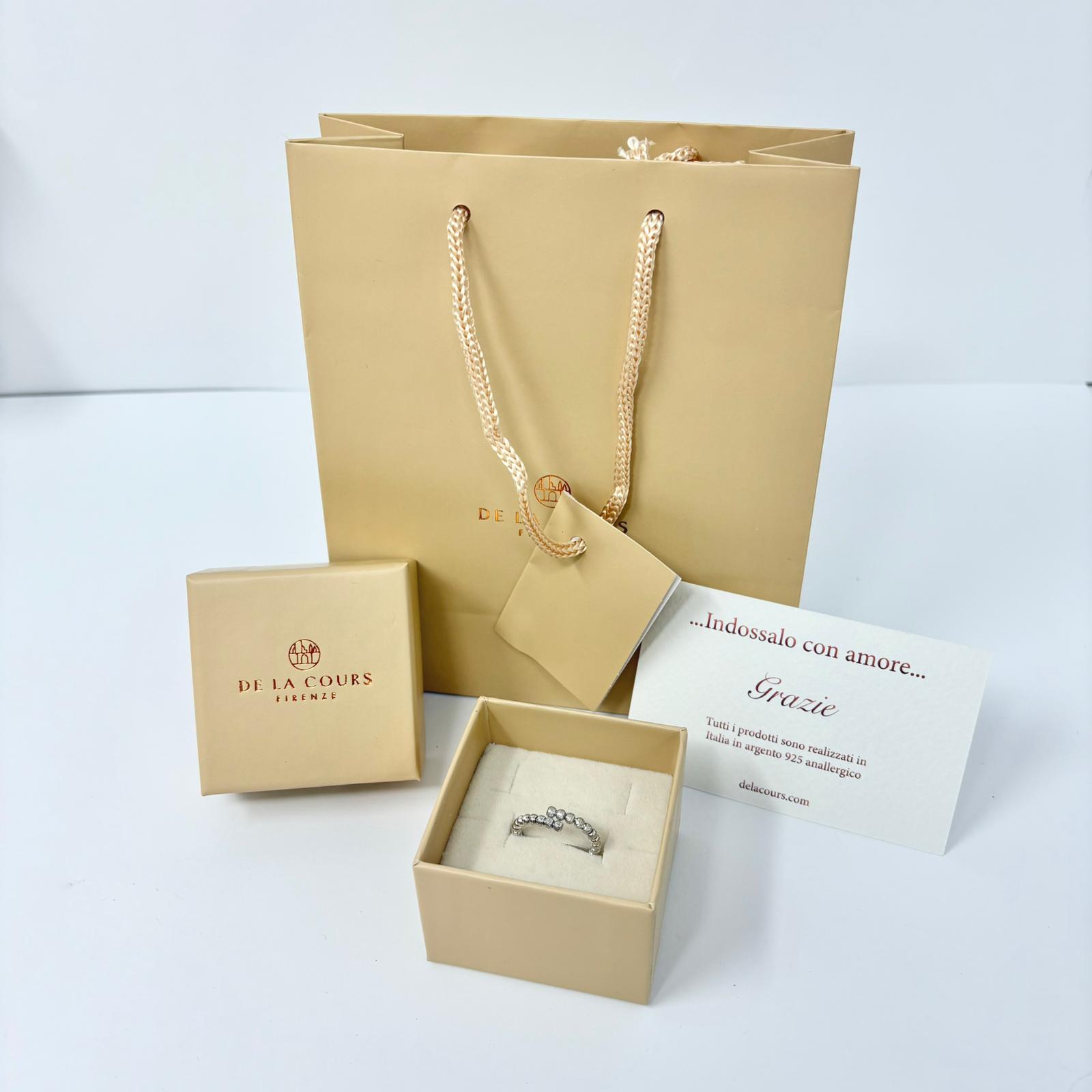 Anello Cairo Diamantato