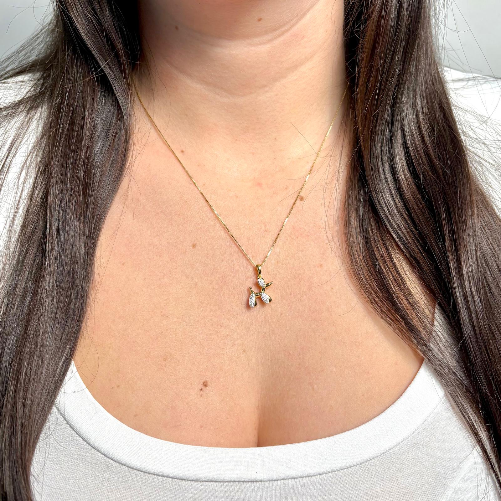 Collana Cane Palloncino
