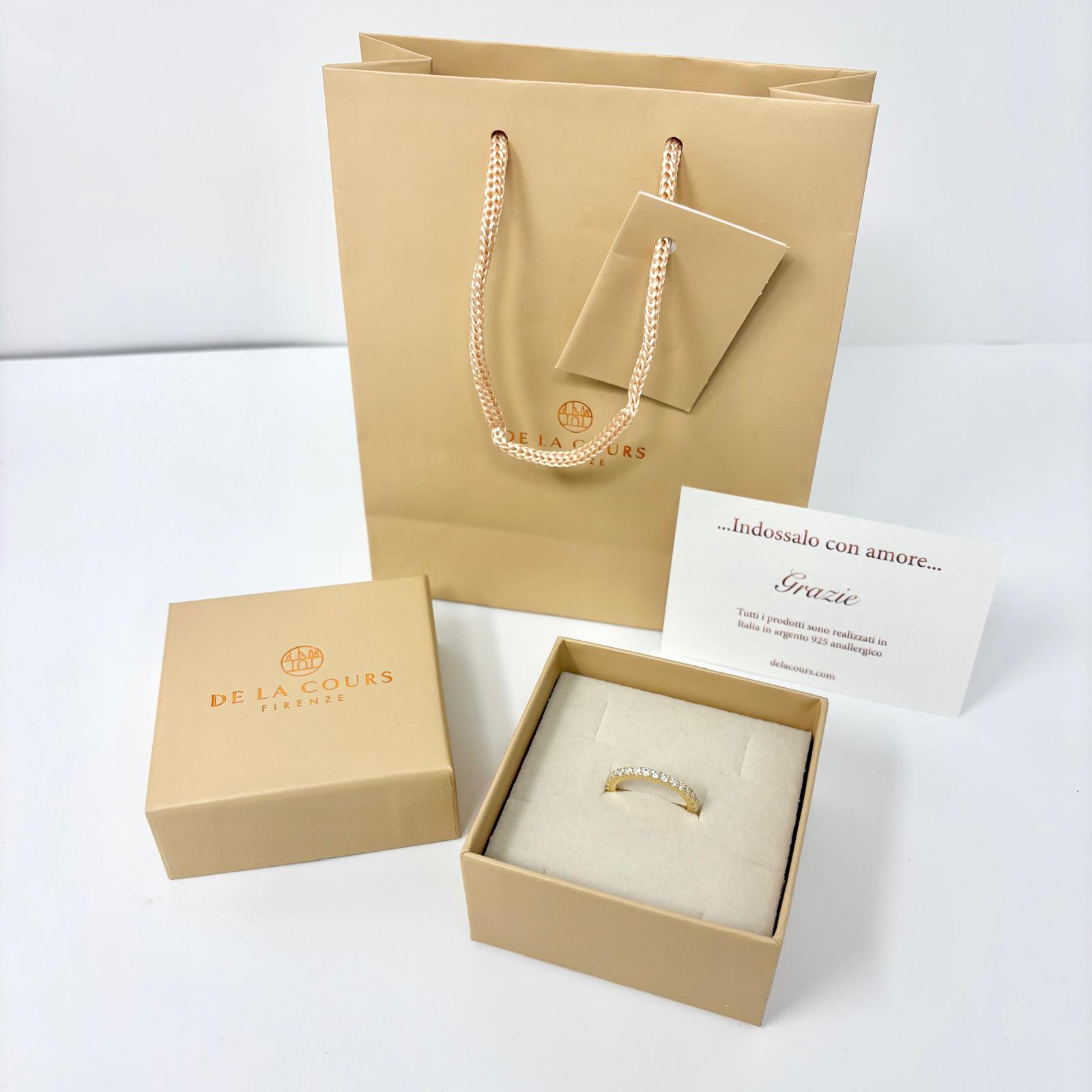 Anello Sandy Tennis Bianco