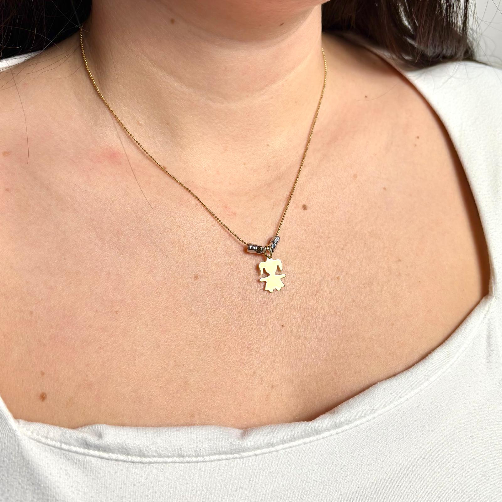 Collana Pepite Bimbo e Bimba