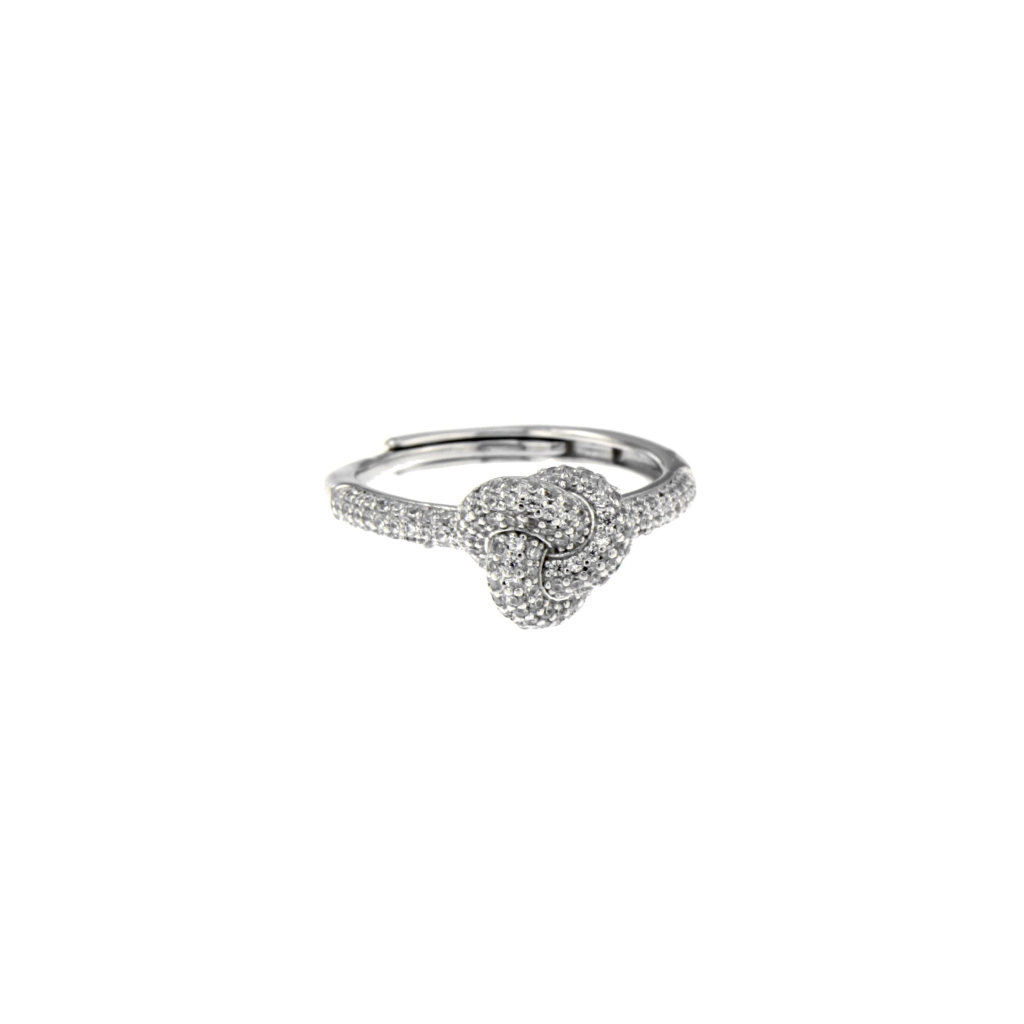 Anello Malaga Zirconi Nodo