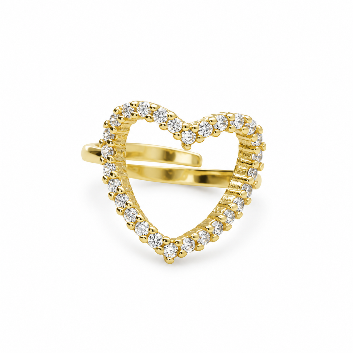 Anello Glasgow Love Zirconi