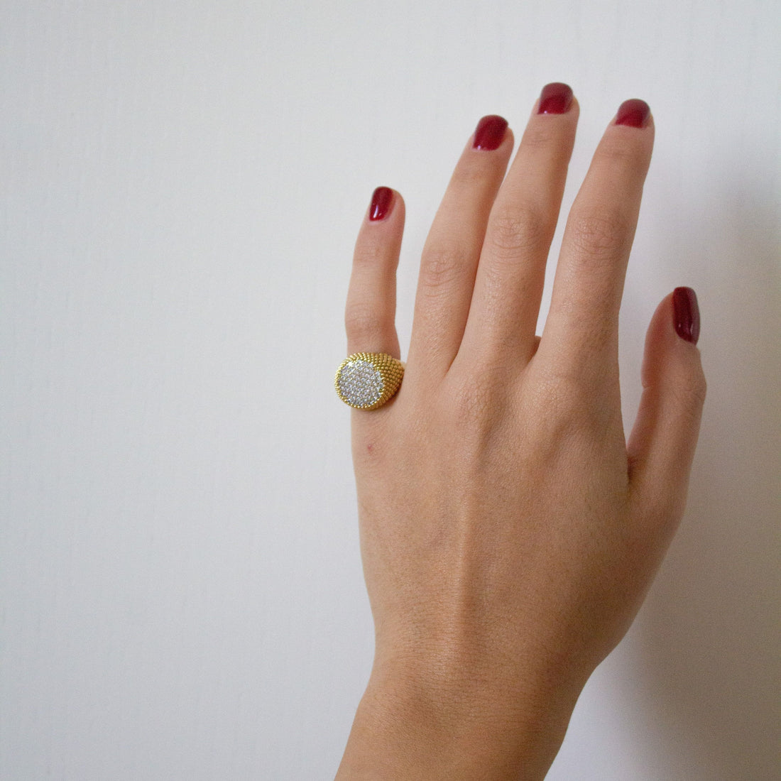Anello Madera Bicolore da Mignolo