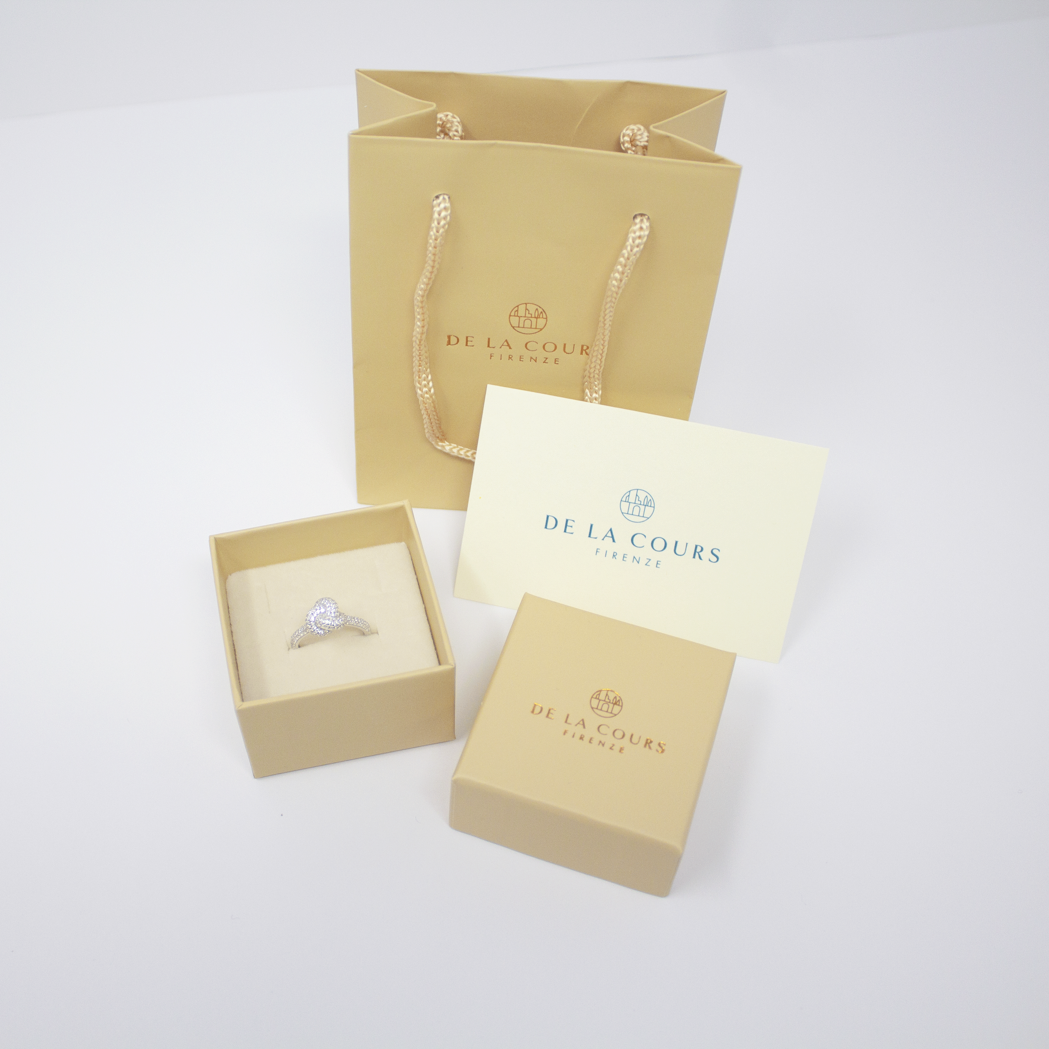 Anello Malaga Zirconi Nodo