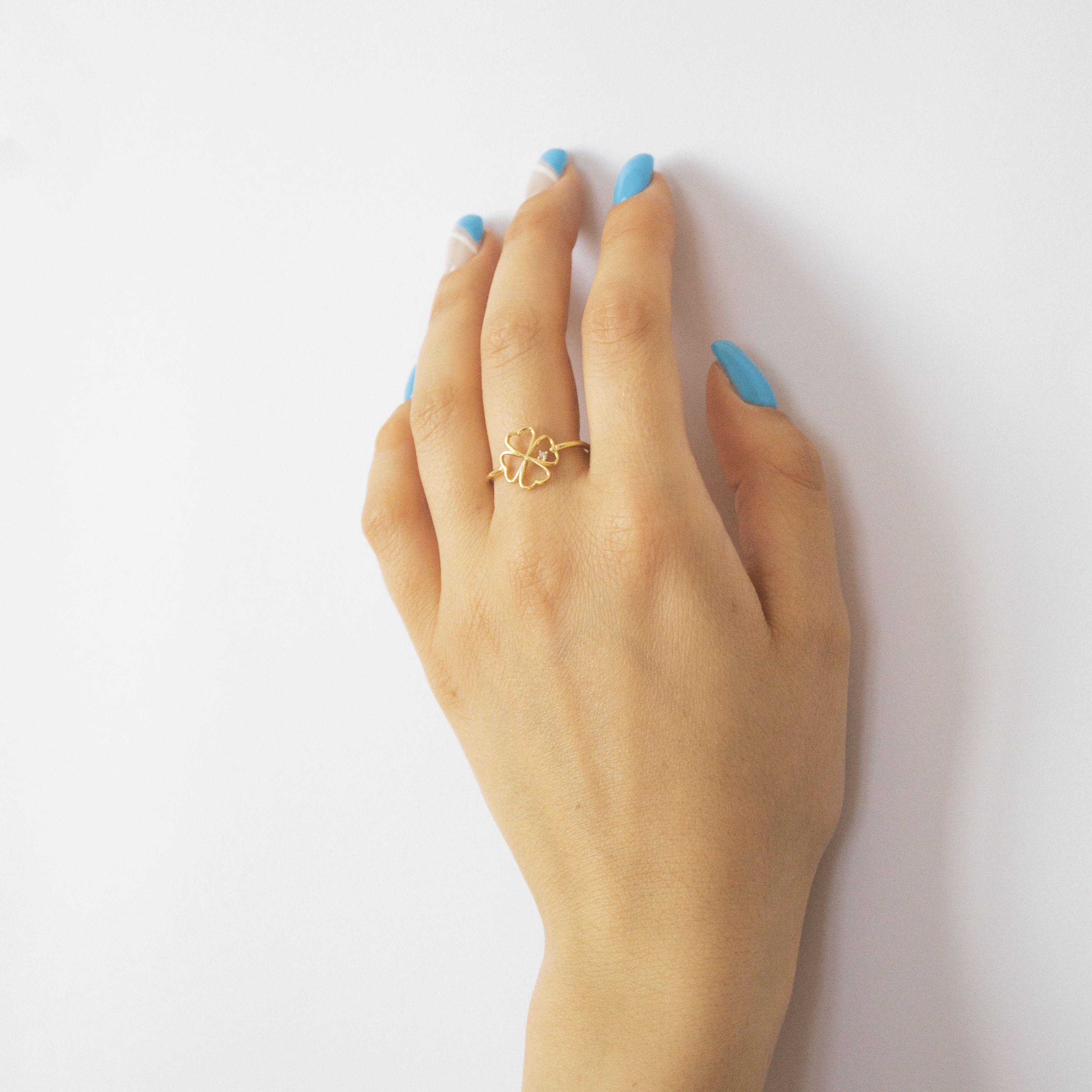 Anello Lucky Zircone