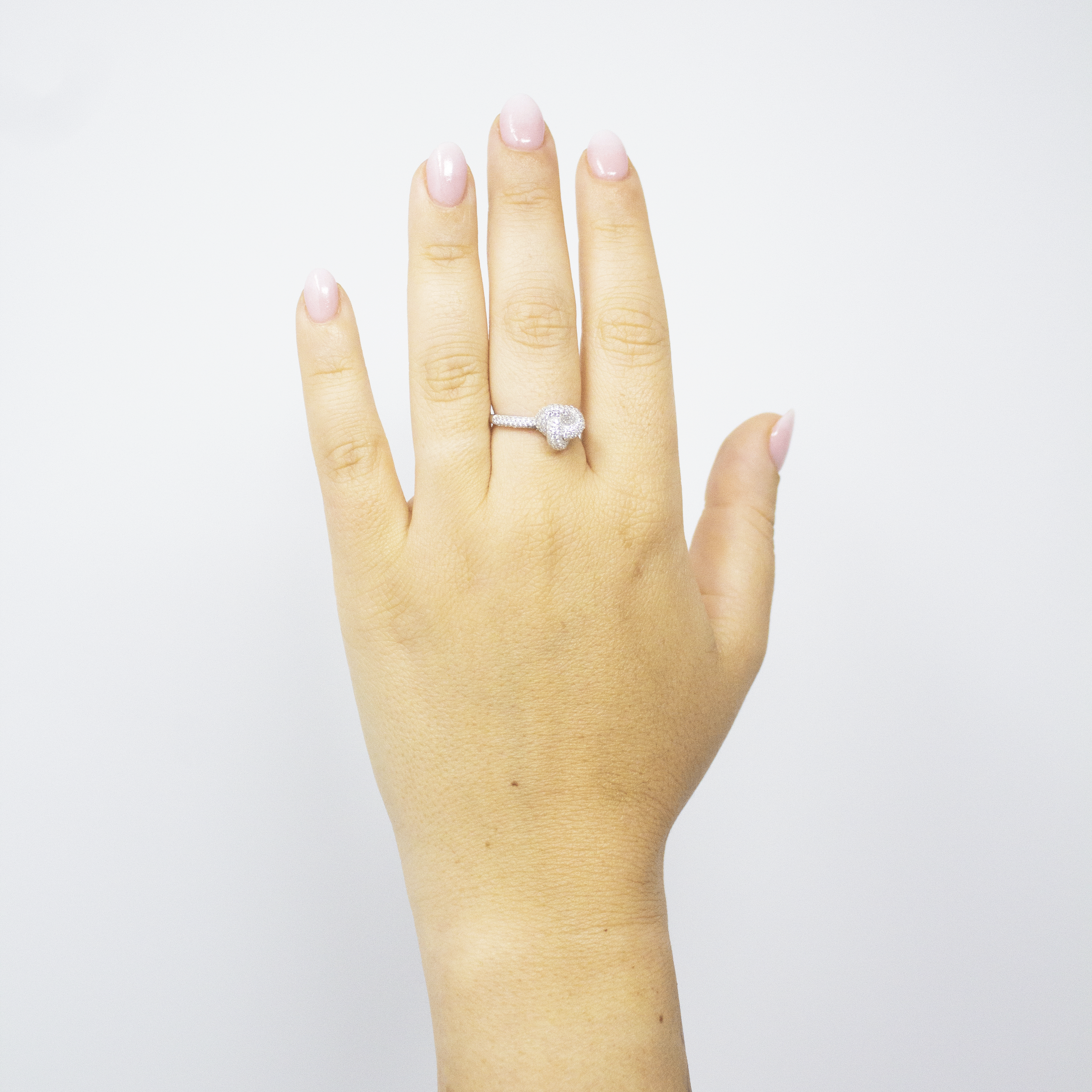 Anello Malaga Zirconi Nodo