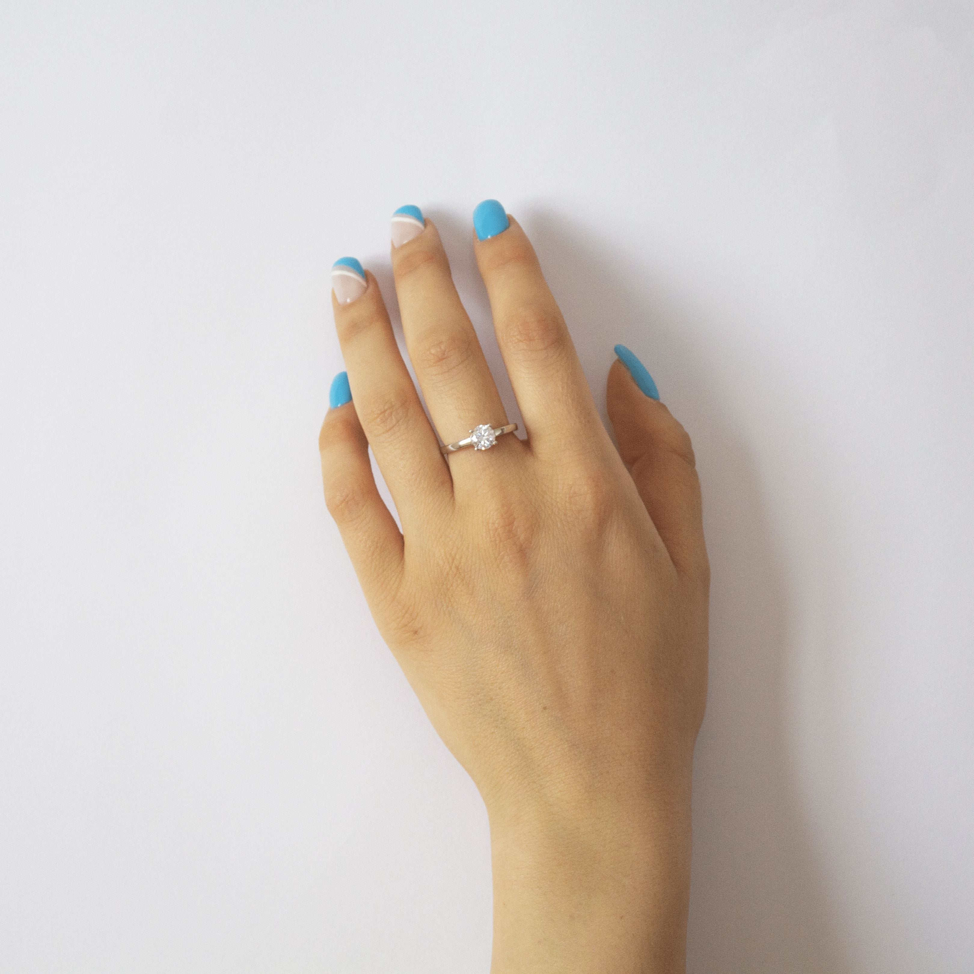 Anello Vancouver Solitario