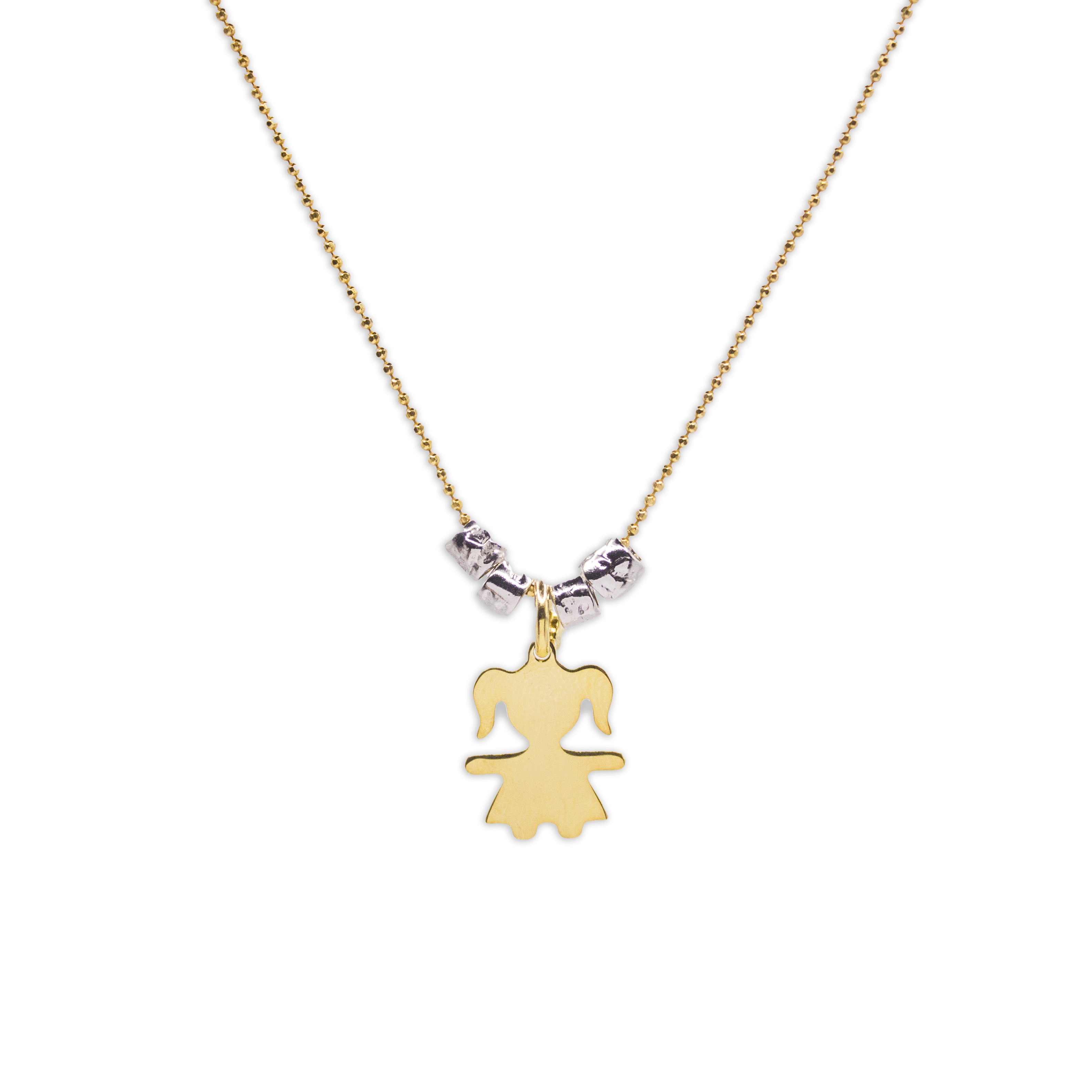 Collana Pepite Bimbo e Bimba