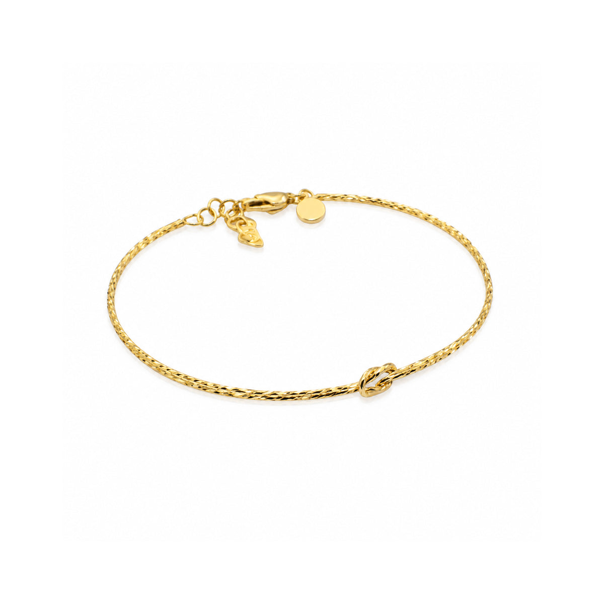 Bracciale Malaga Diamantato Rigido Nodo
