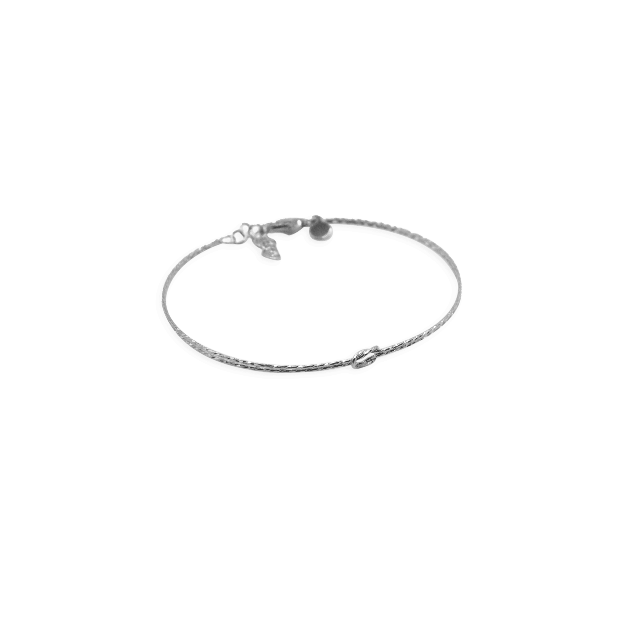 Bracciale Malaga Diamantato Rigido Nodo