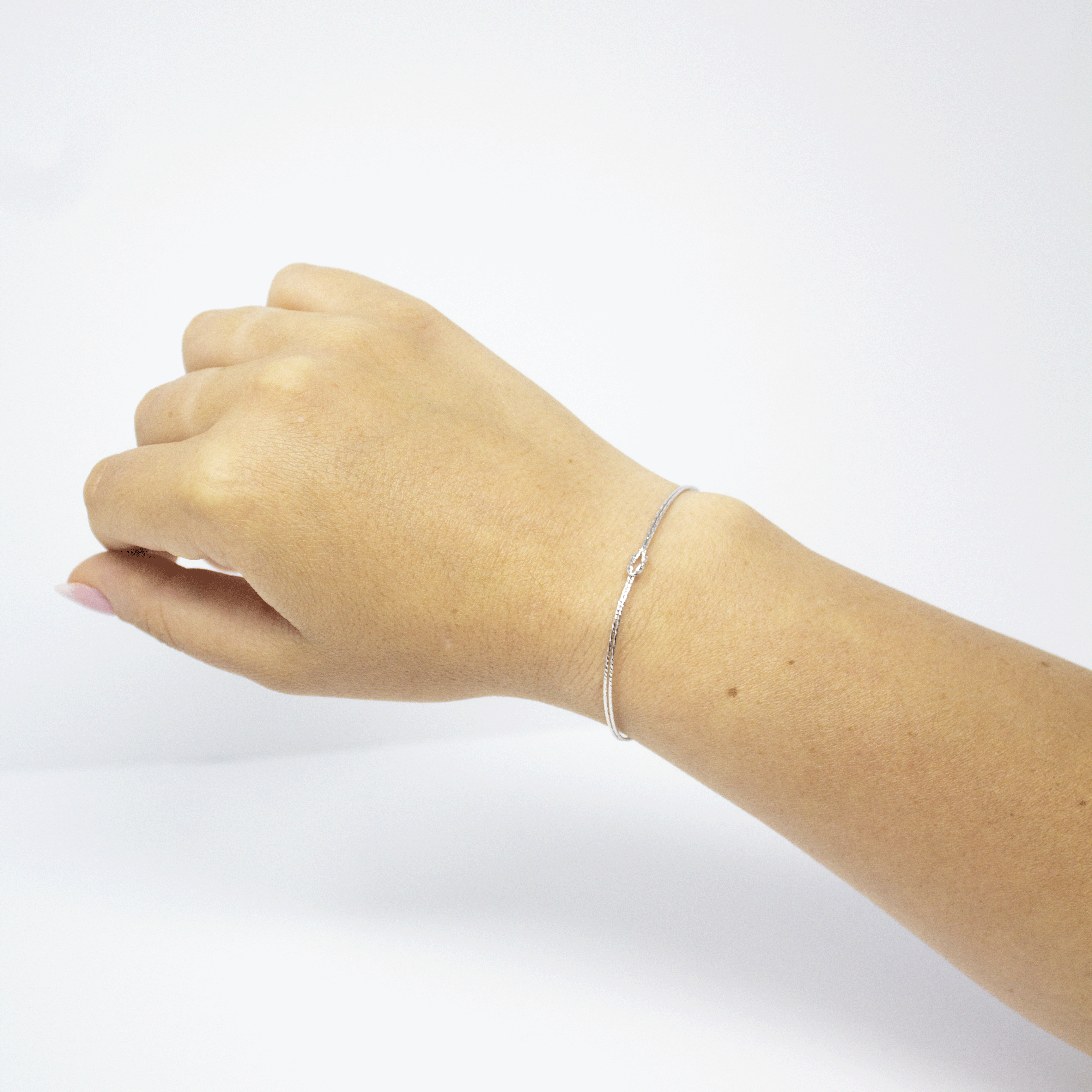 Bracciale Malaga Diamantato Rigido Nodo