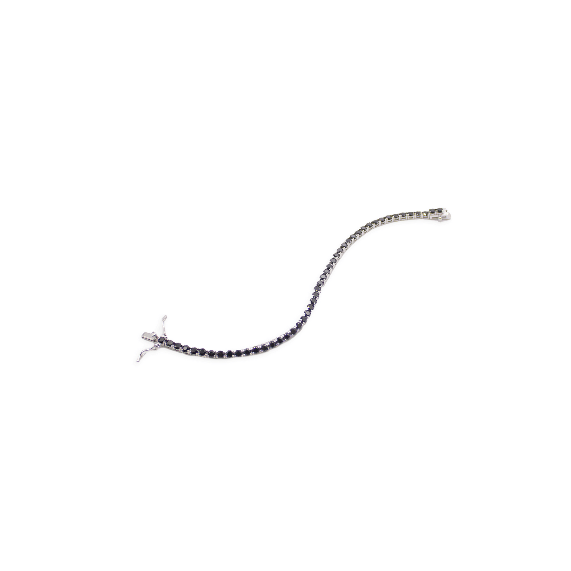 Sandy Tennis Bracelet Black