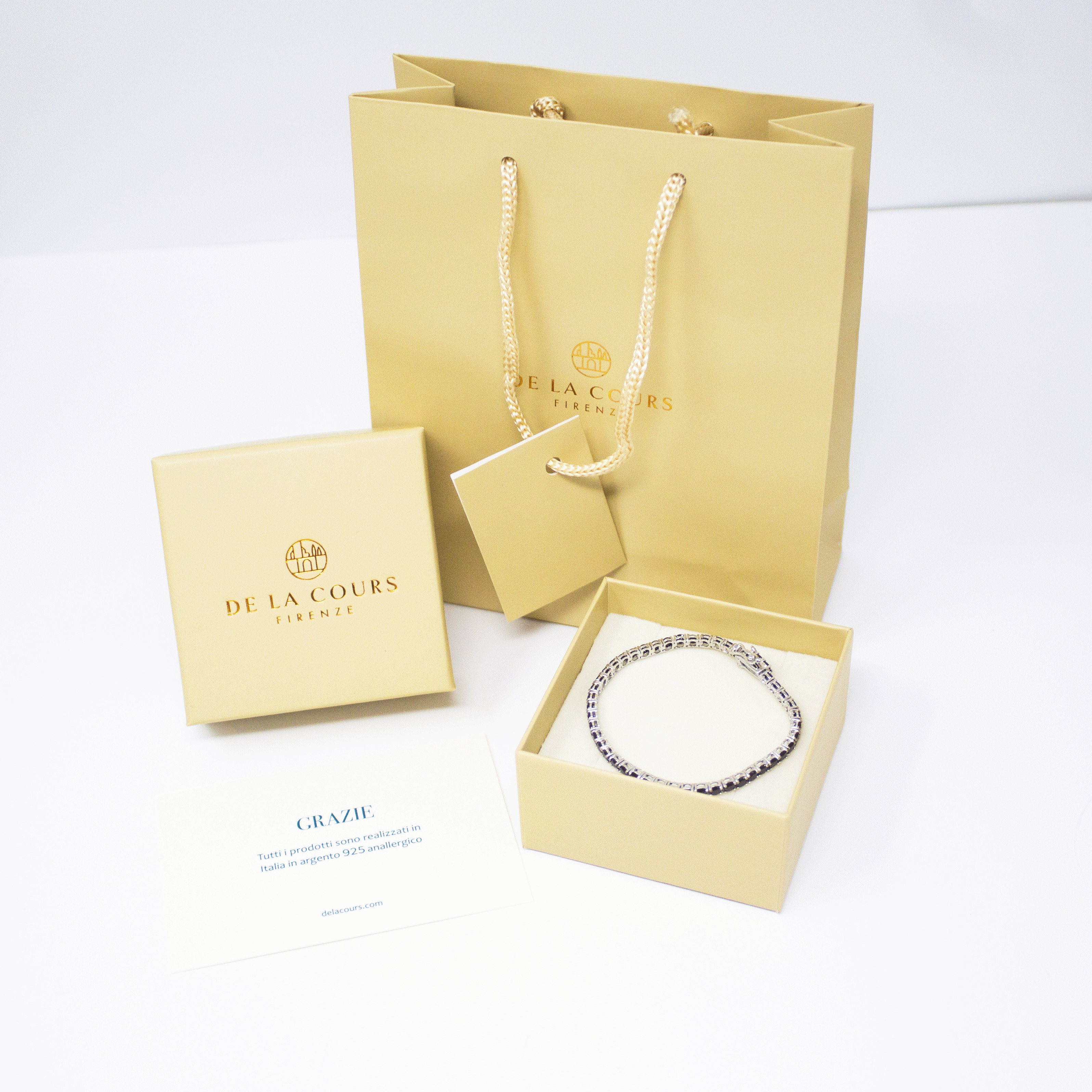 Bracciale Sandy Tennis Nero