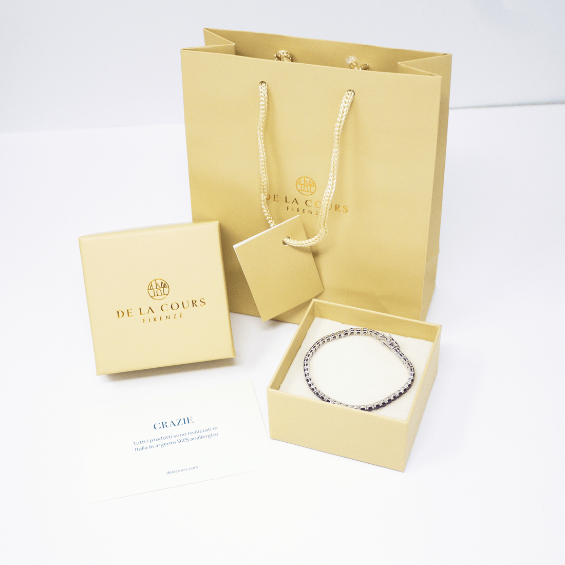 Bracciale Sandy Tennis Nero