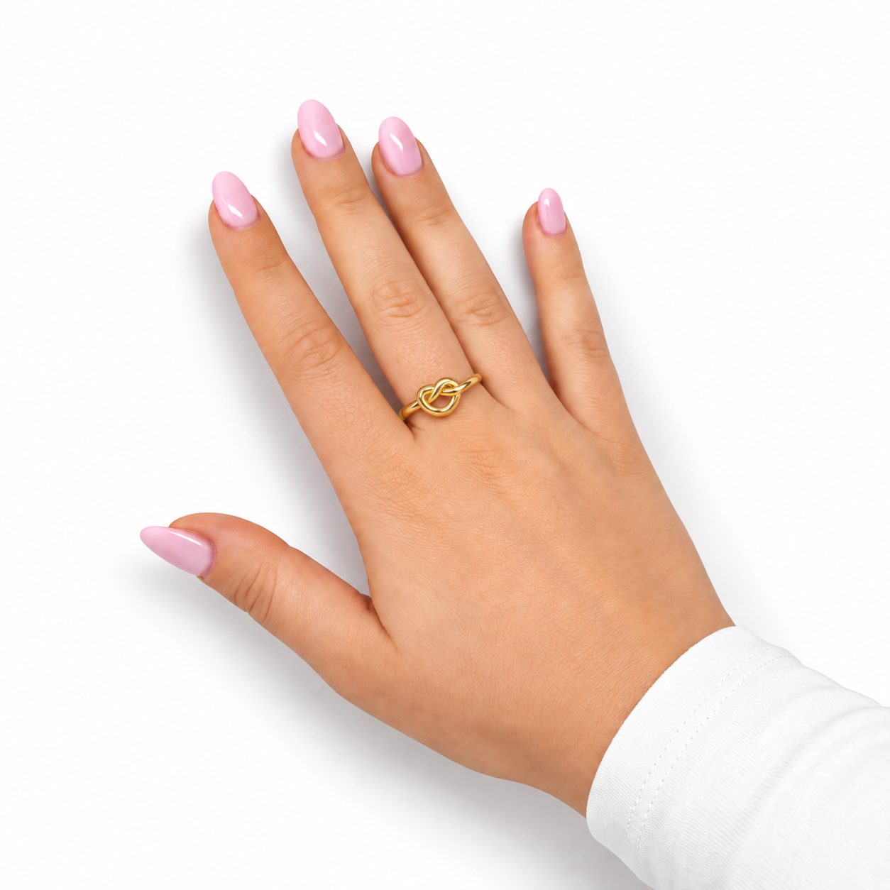 Malaga Heart Knot Ring