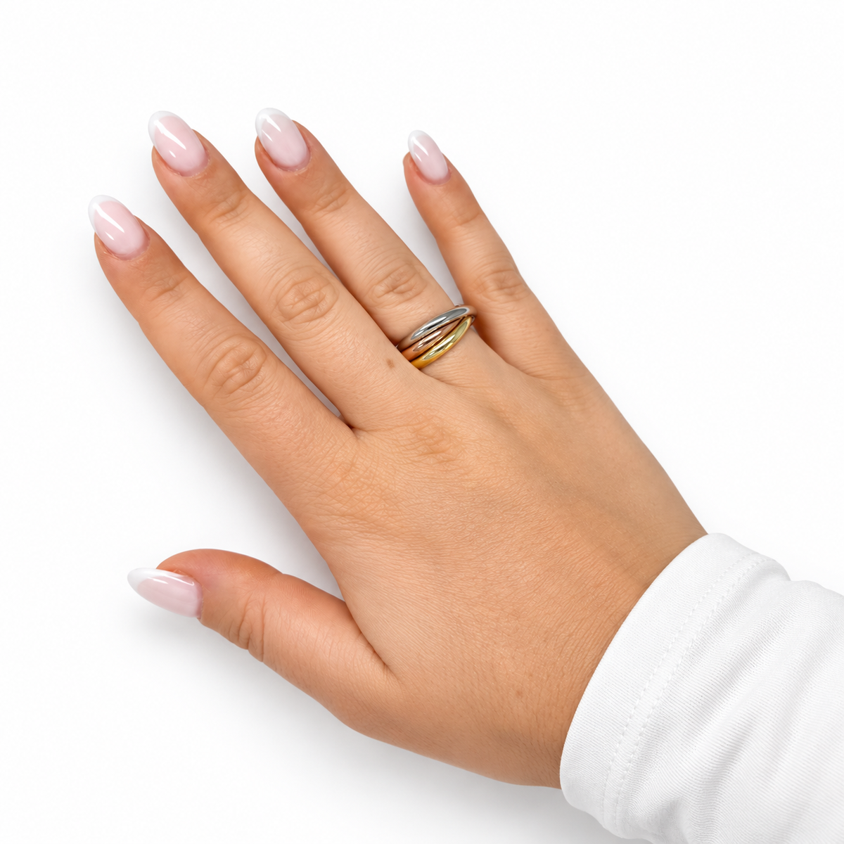 Chambery Three-Color Ring