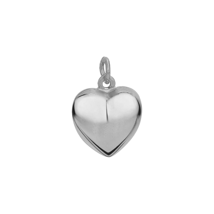 Ciondolo cuore bombato