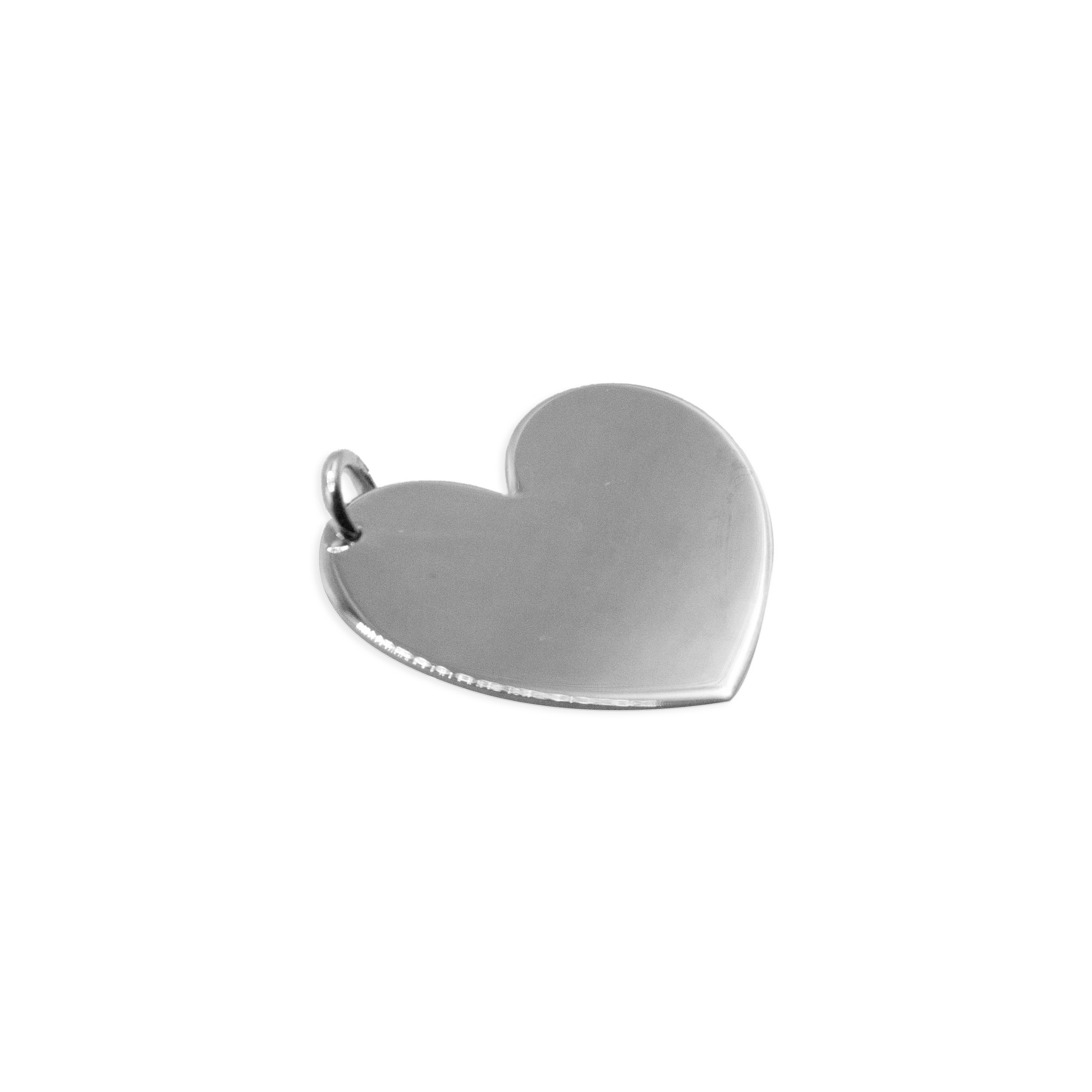 Heart plate pendant