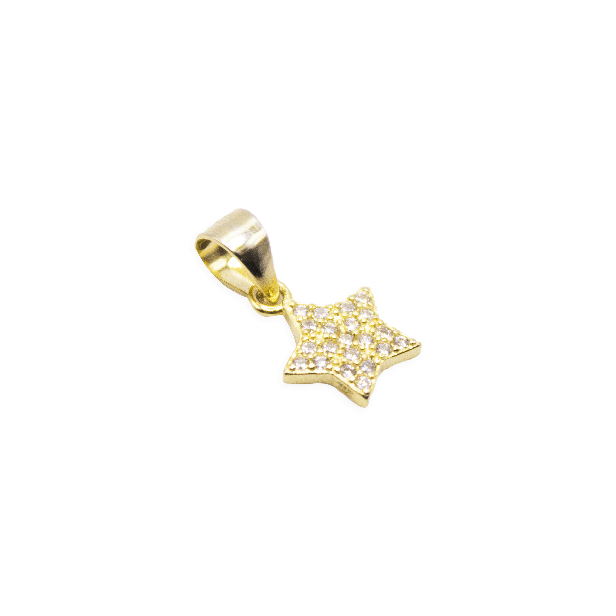 Ciondolo Stella Zirconi Small