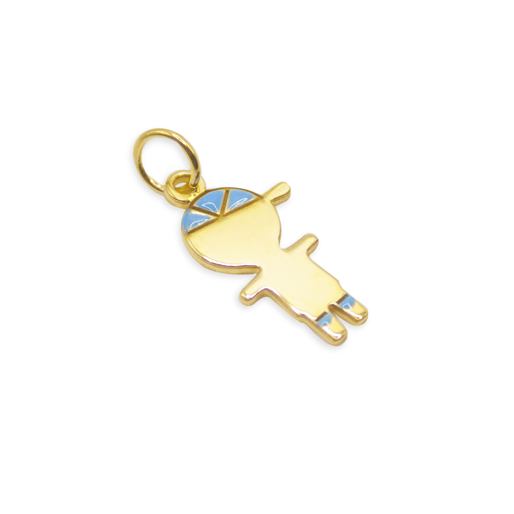 Enamel Child Pendant