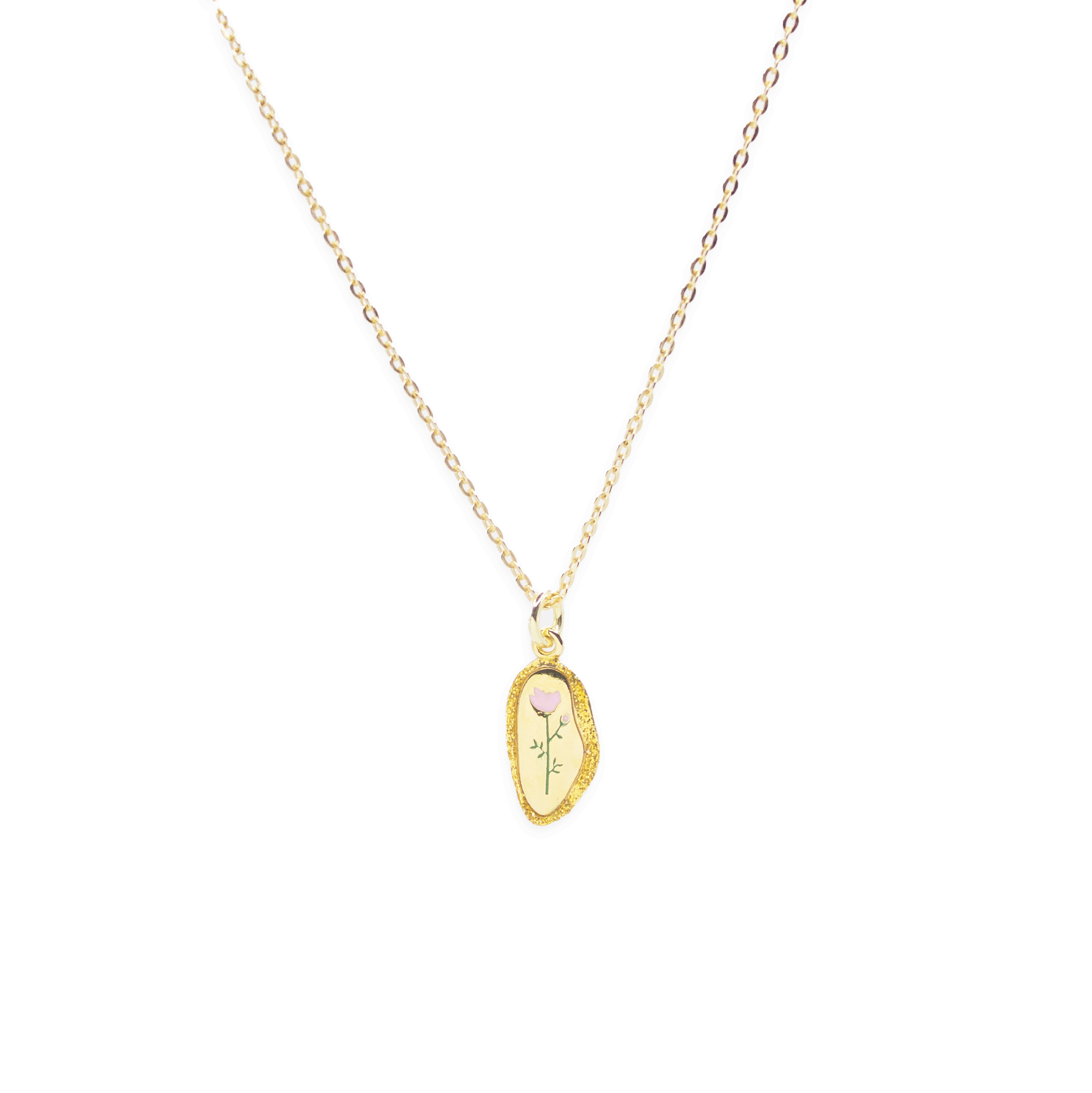 Collana Giverny Targa Diamantata