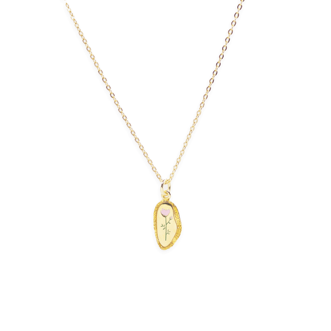 Collana Giverny Targa Diamantata