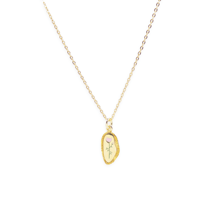 Collana Giverny Targa Diamantata