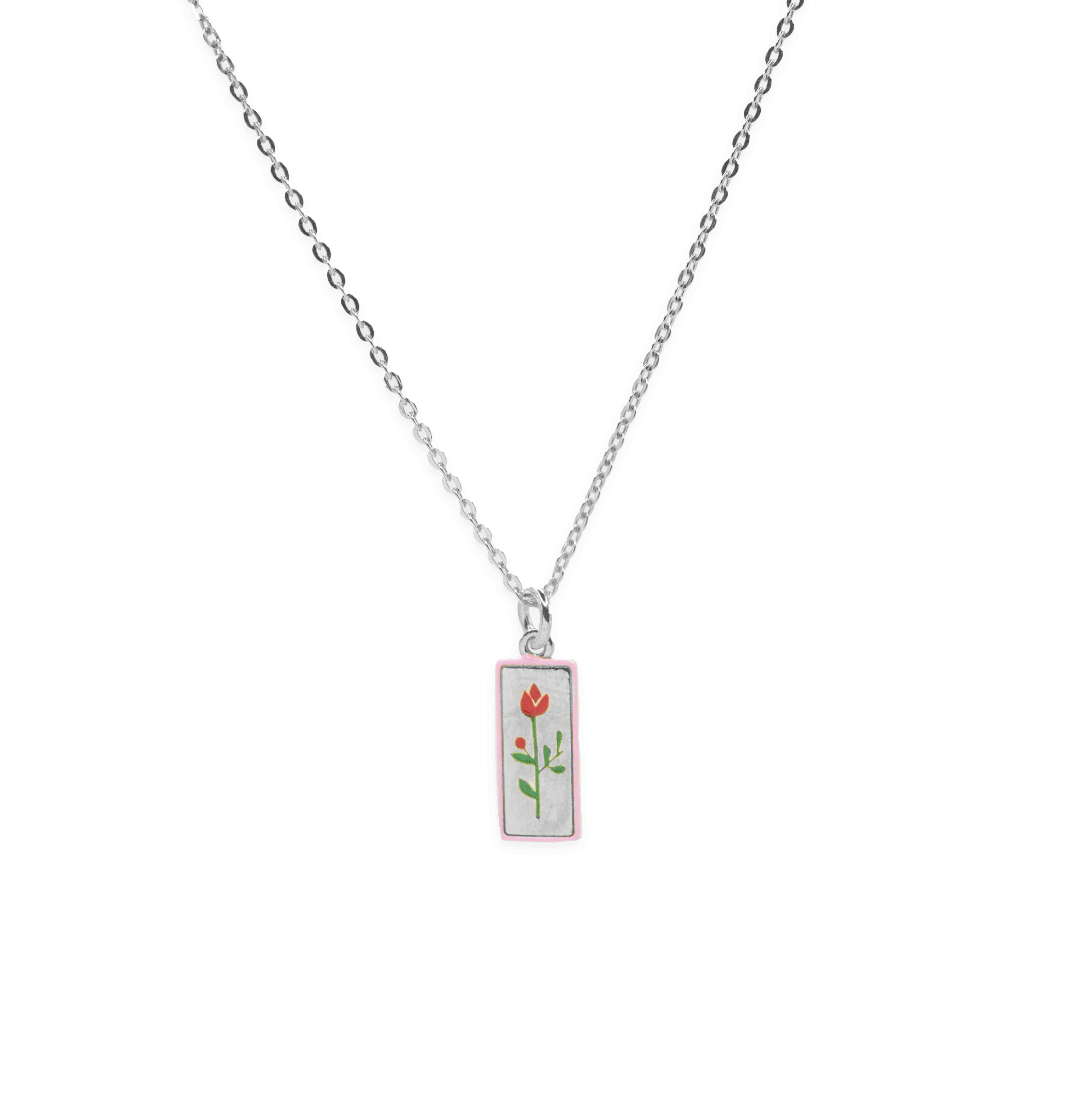 Collana Giverny Targa Rettangolare