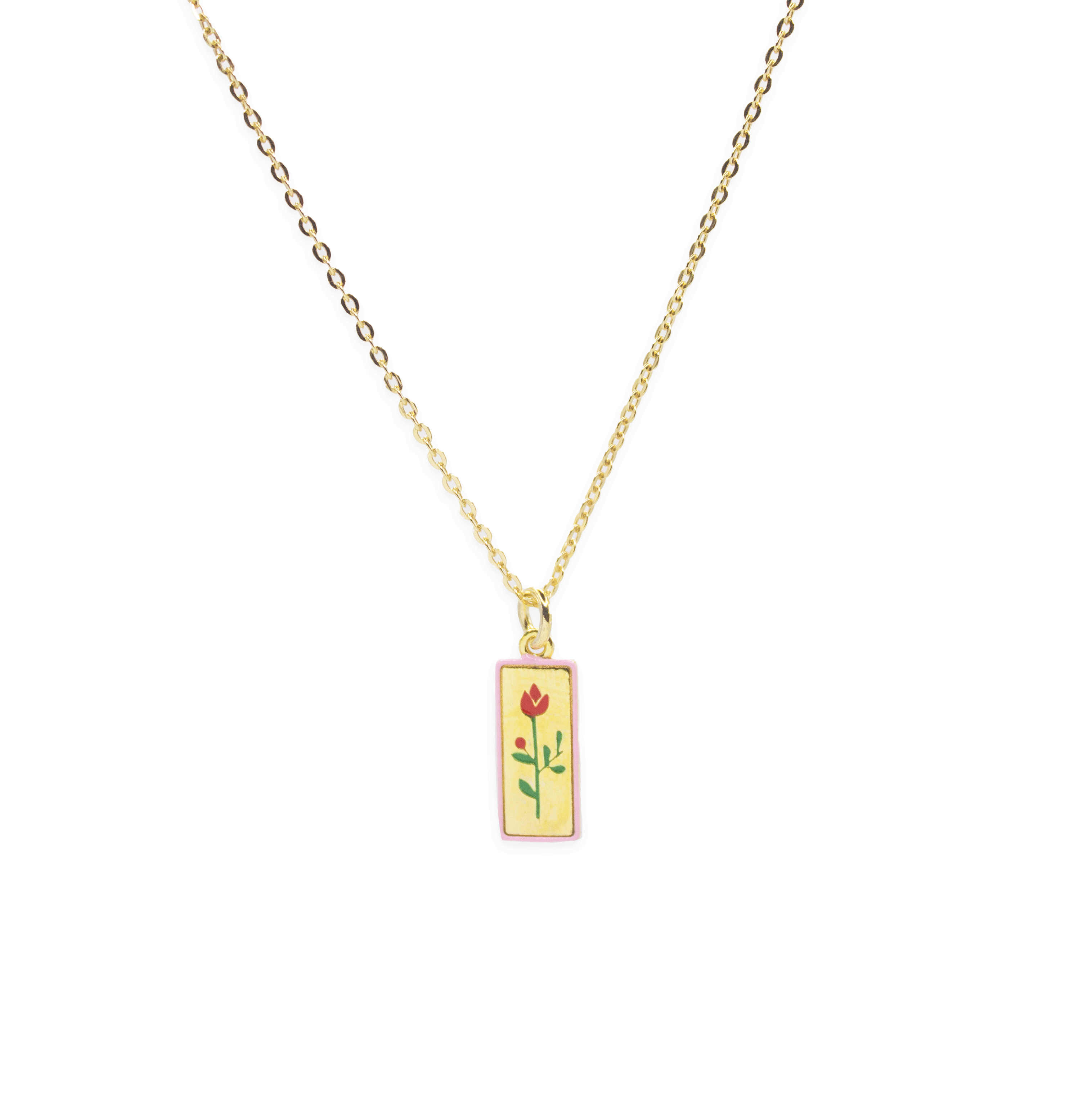 Collana Giverny Targa Rettangolare