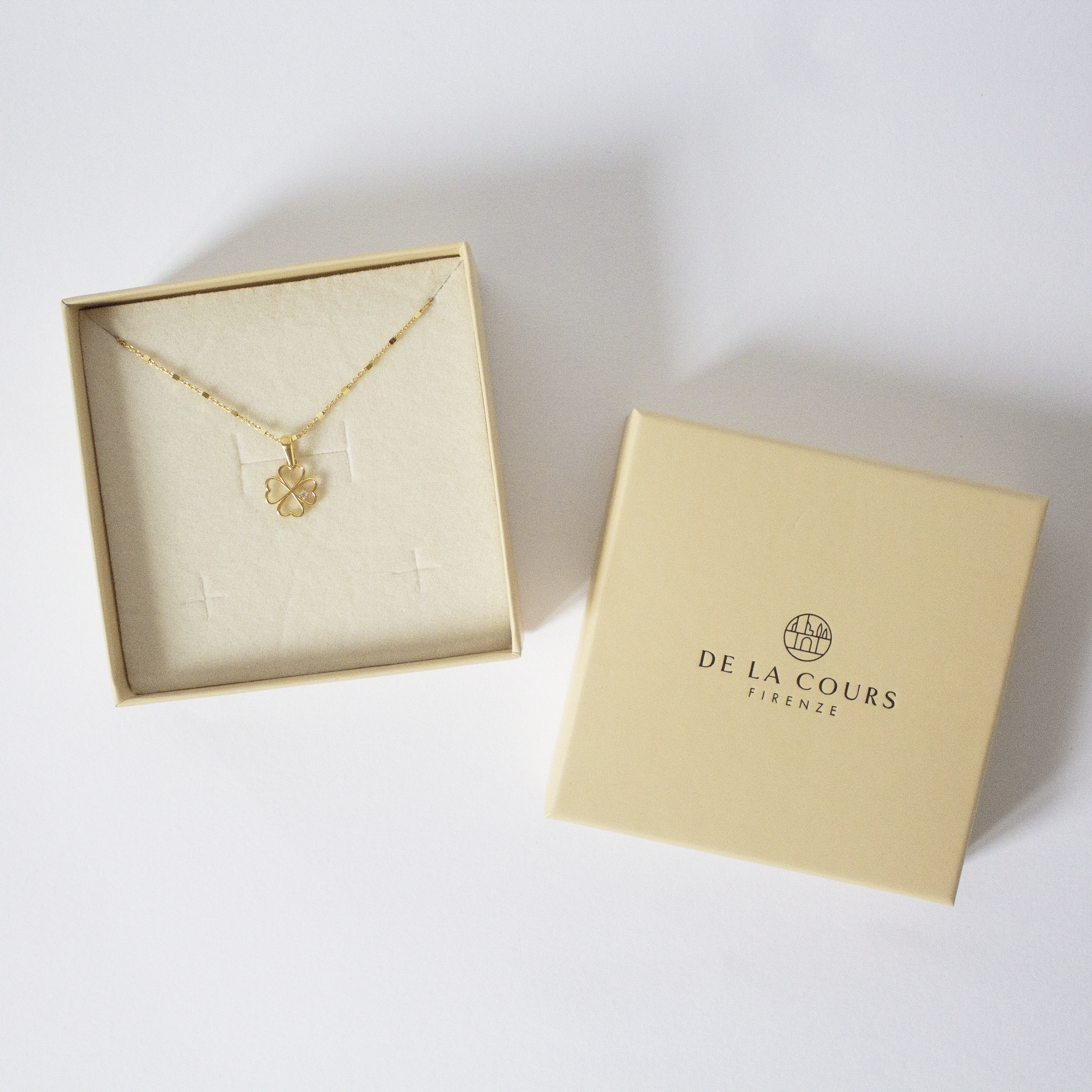 Collana Lucky Quadrifoglio Pendente