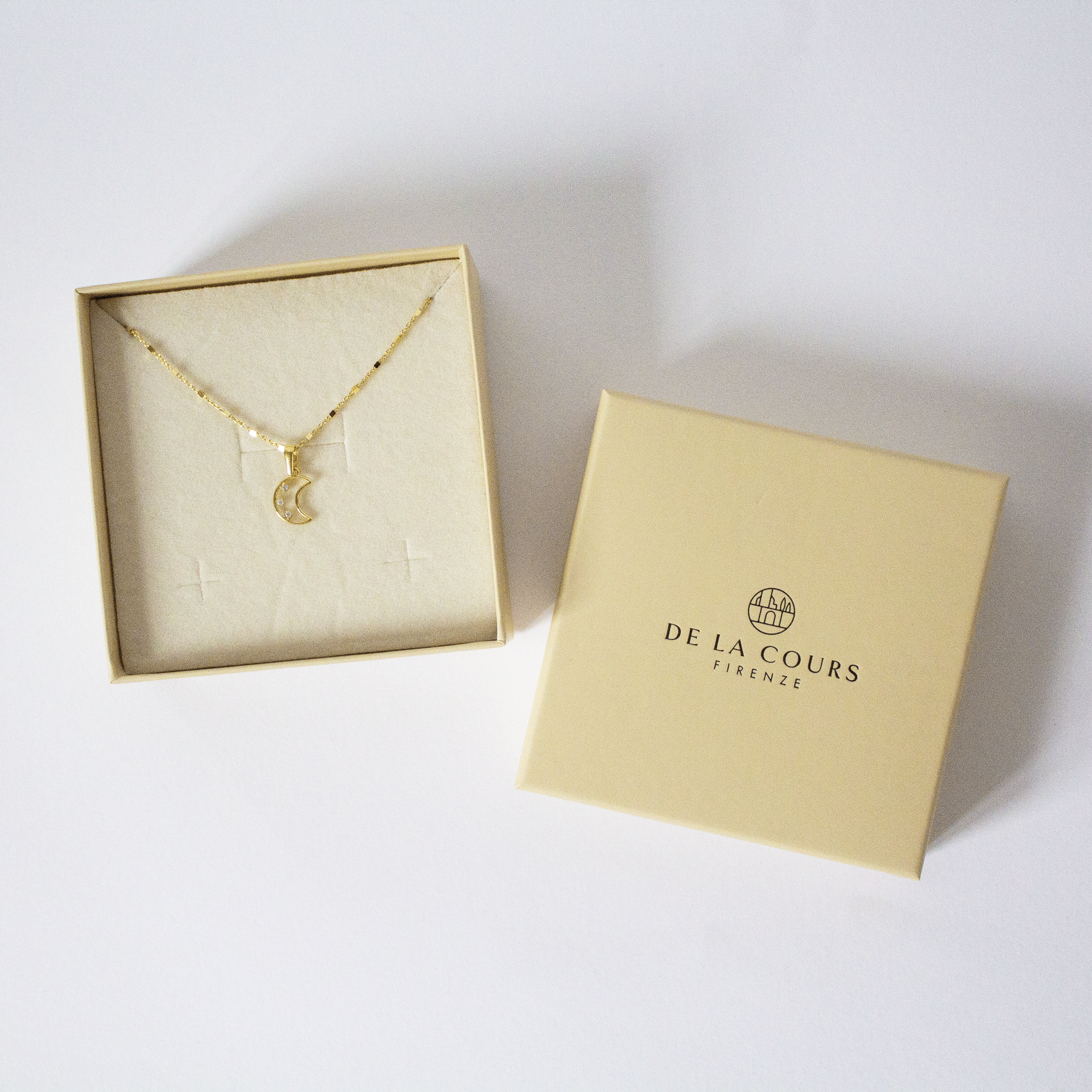 Collana Marbella Luna Pendente