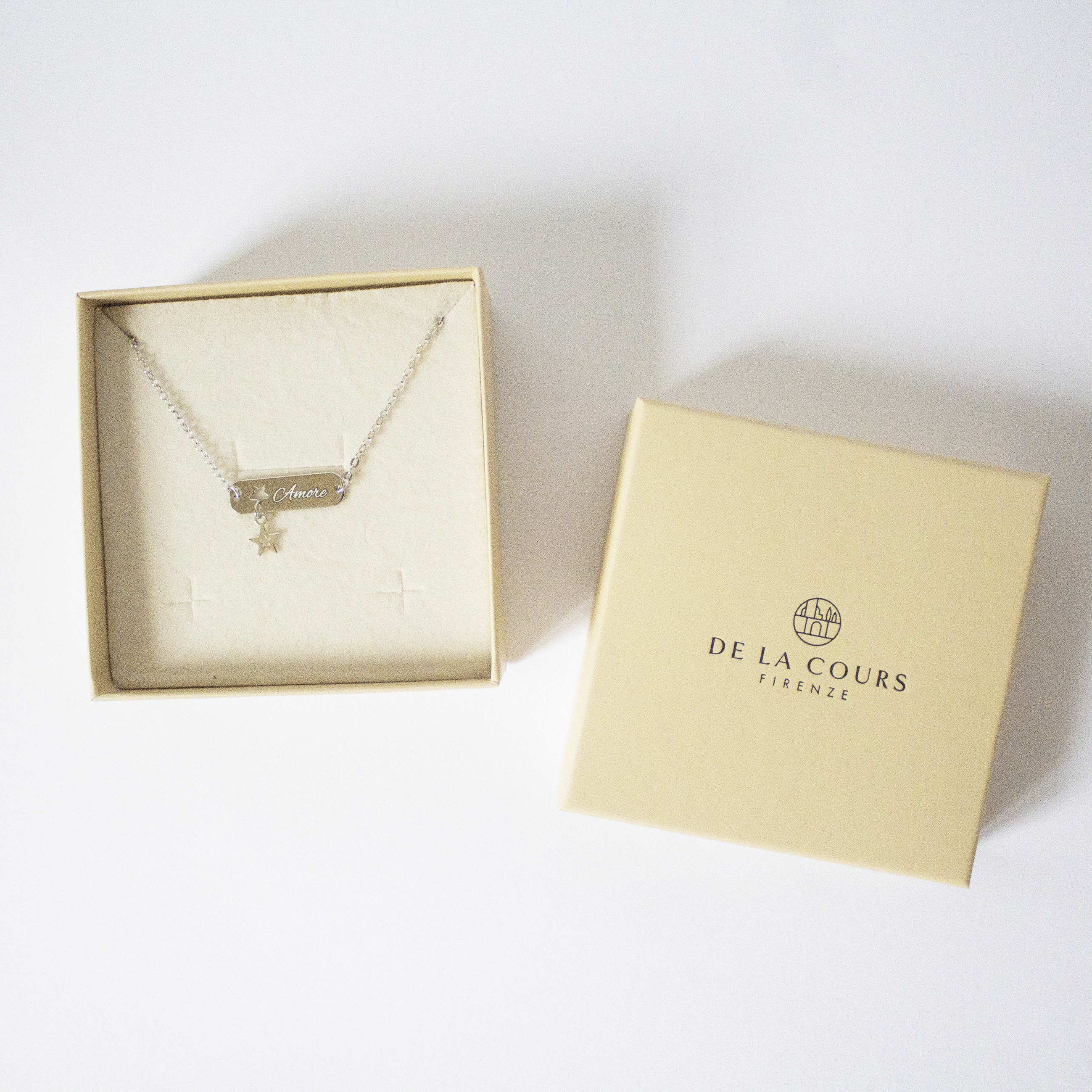 Collana Memories con Targhetta e Stella