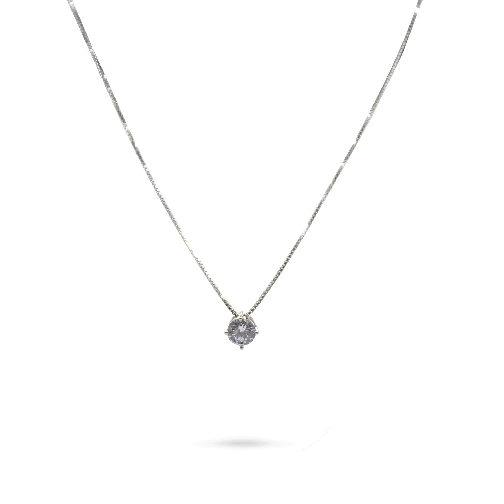 Taormina Necklace with Solitaire