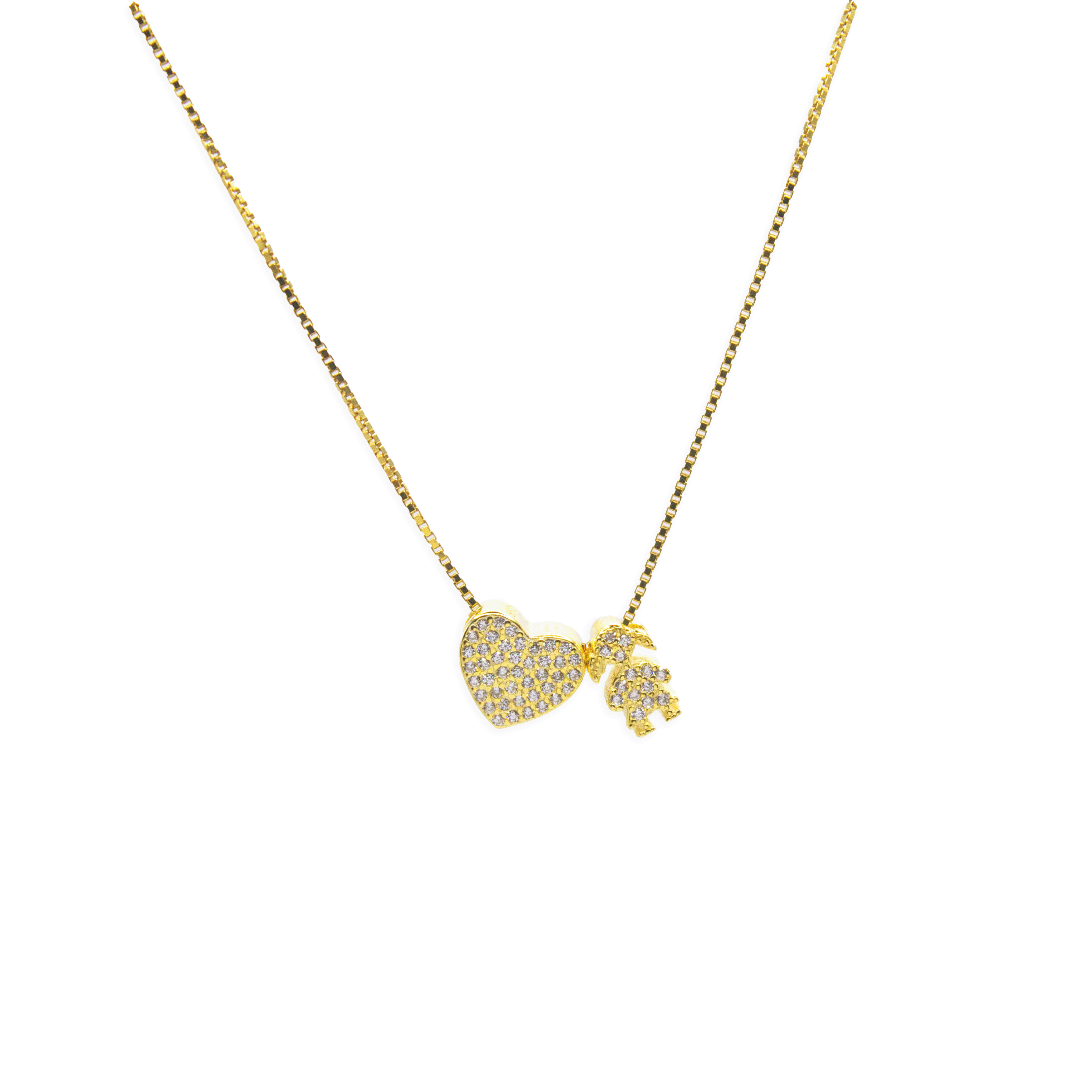 Collana Bimbo e bimba