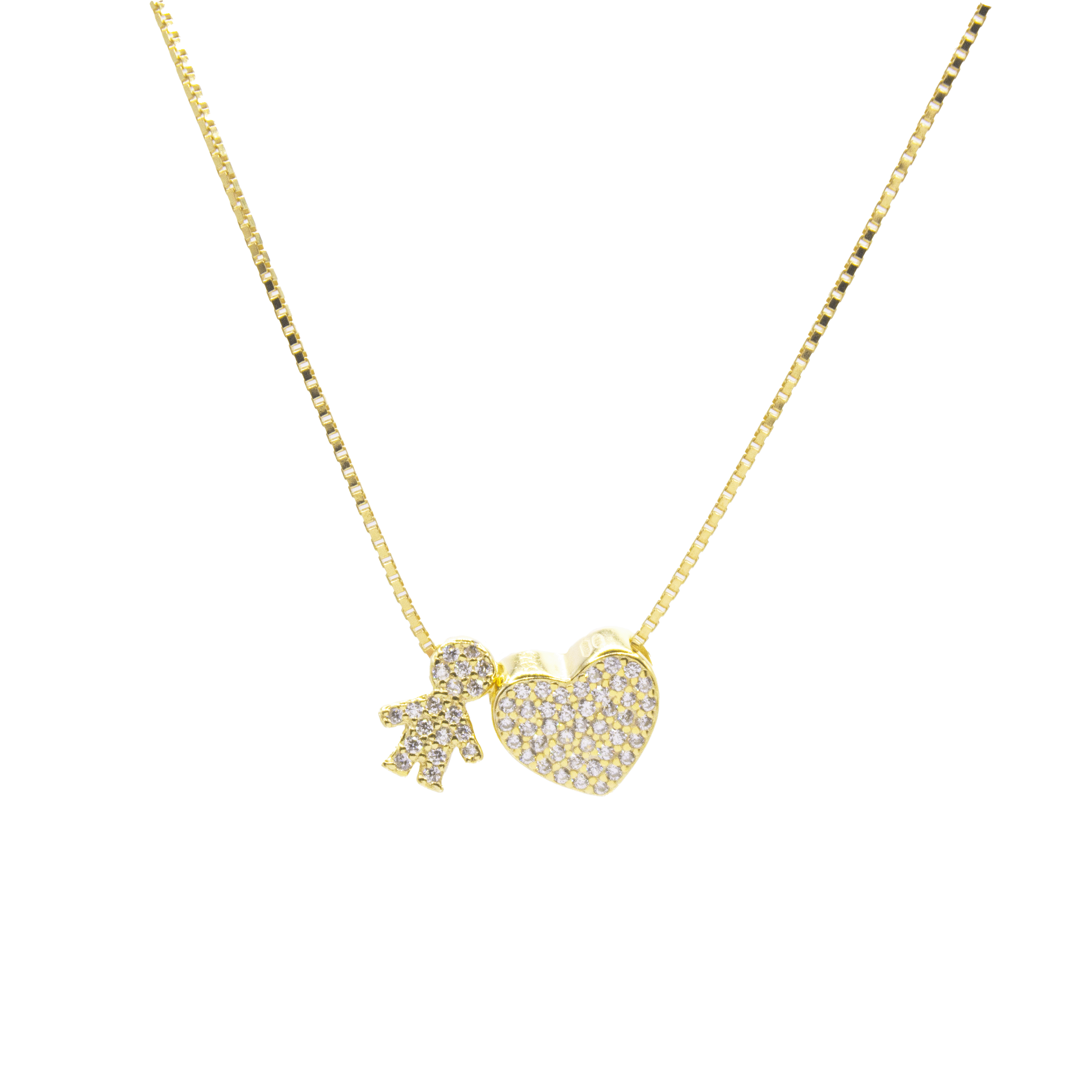 Collana Bimbo e bimba