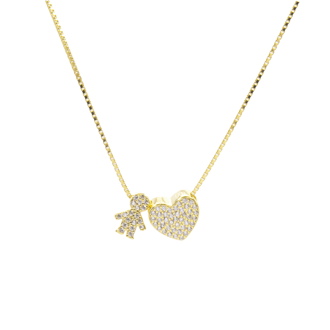 Collana Bimbo e bimba