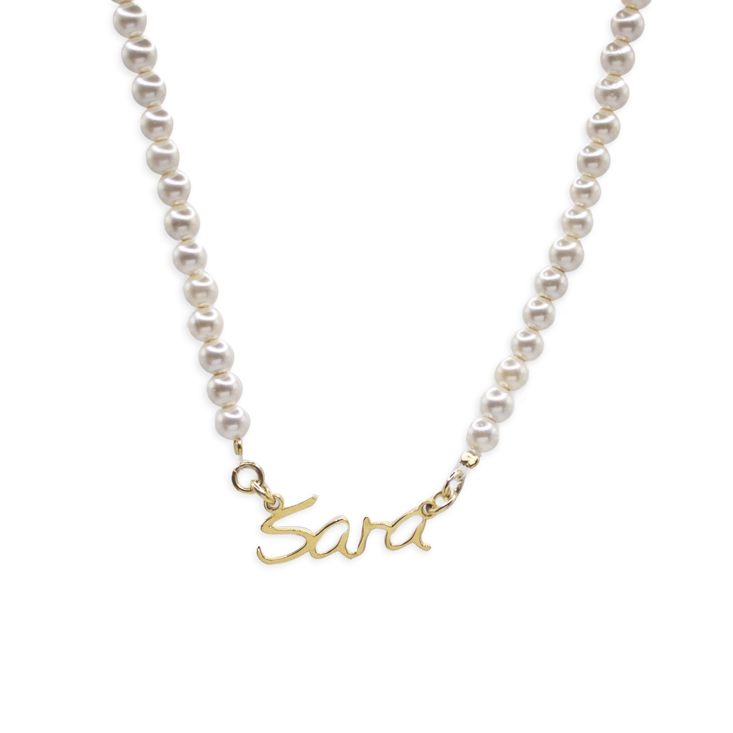 Collana di Perle con nome