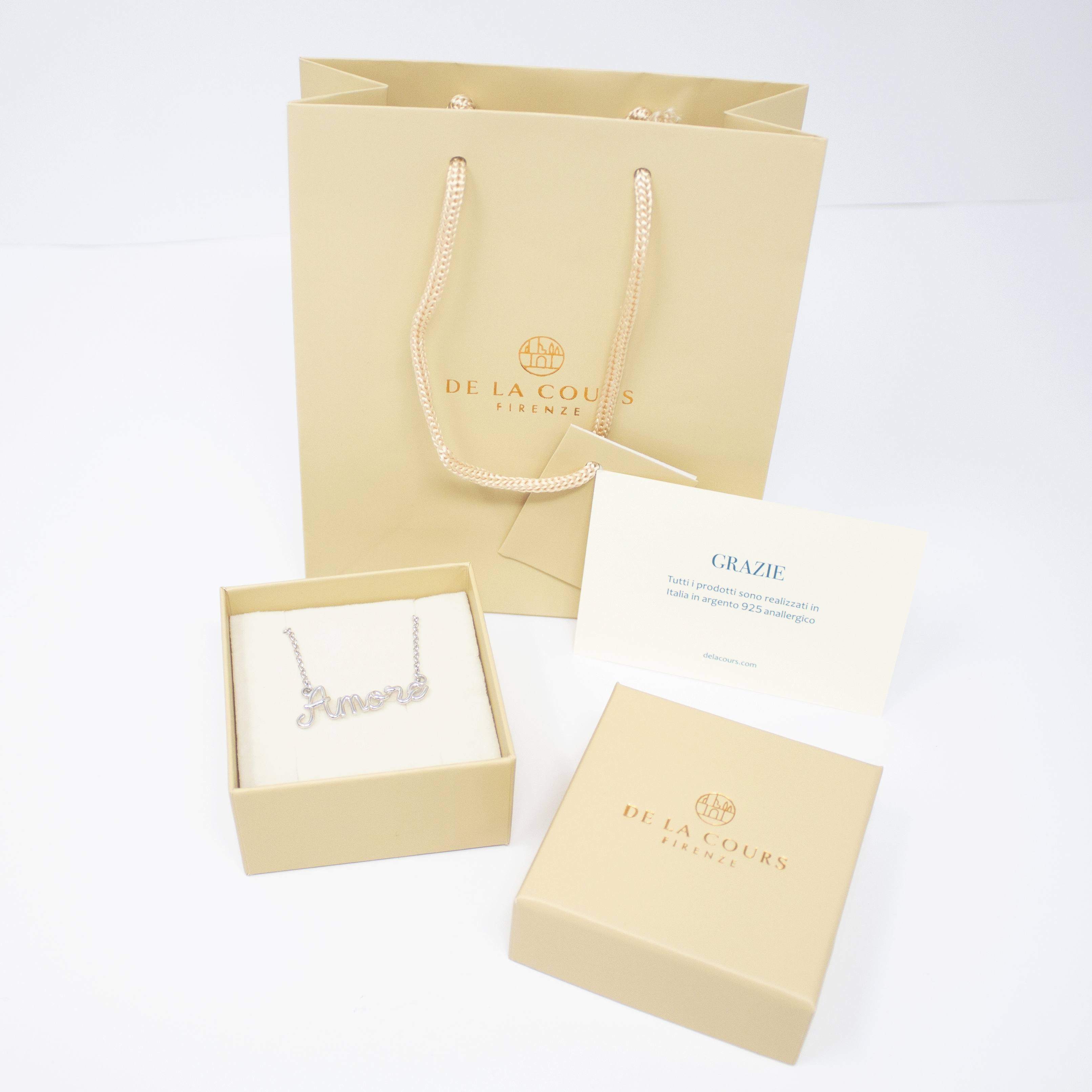 Collana Eternity Filo Personalizzabile