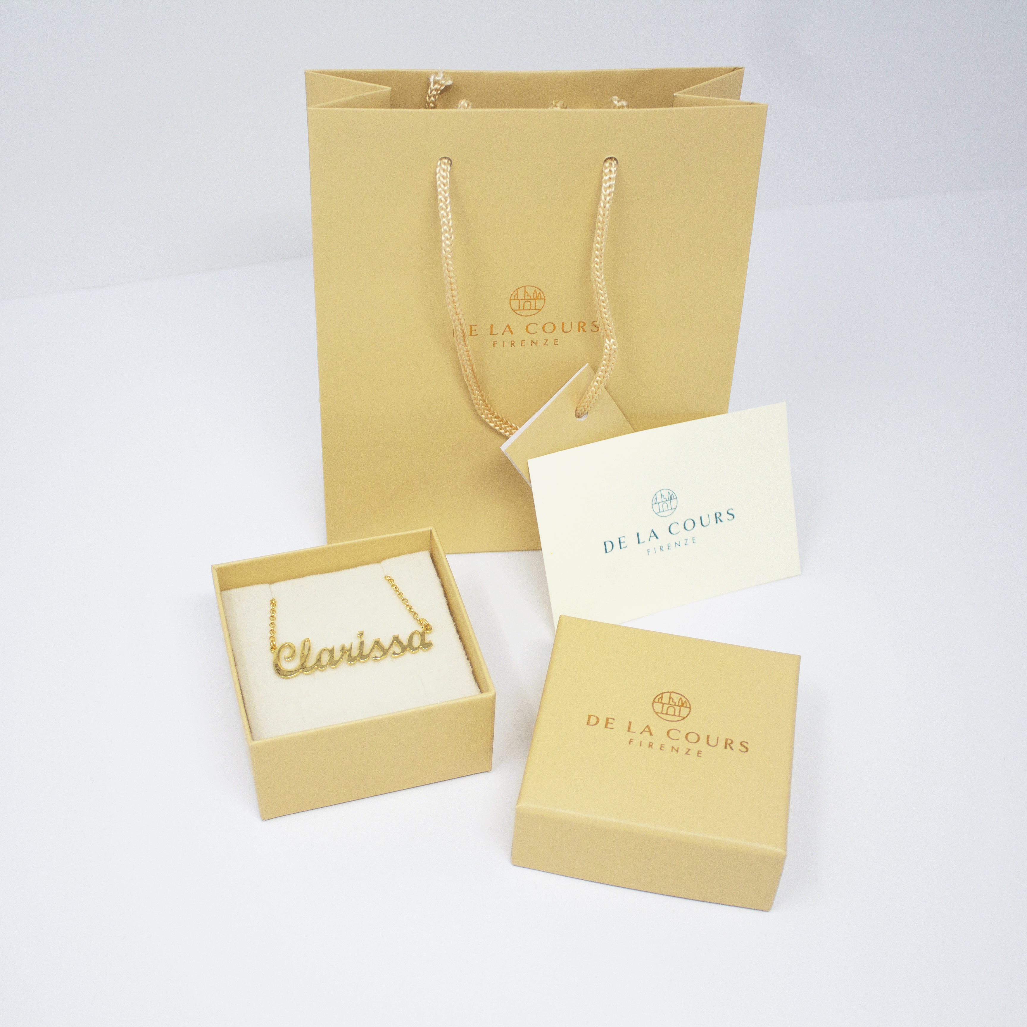 Collana Nome corsivo Big