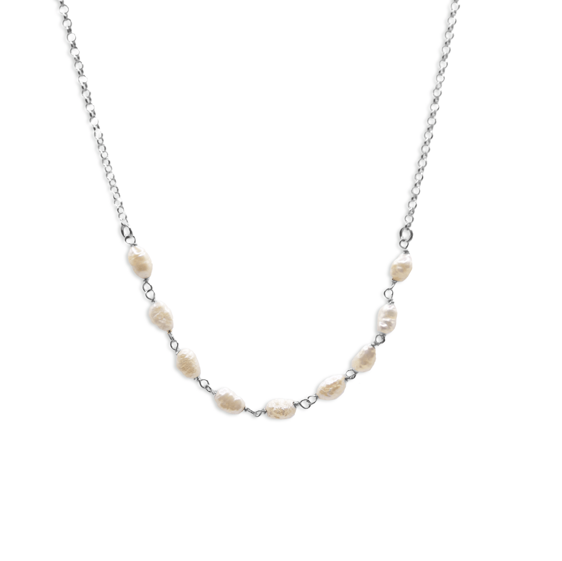 Collar de Perlas Naturales