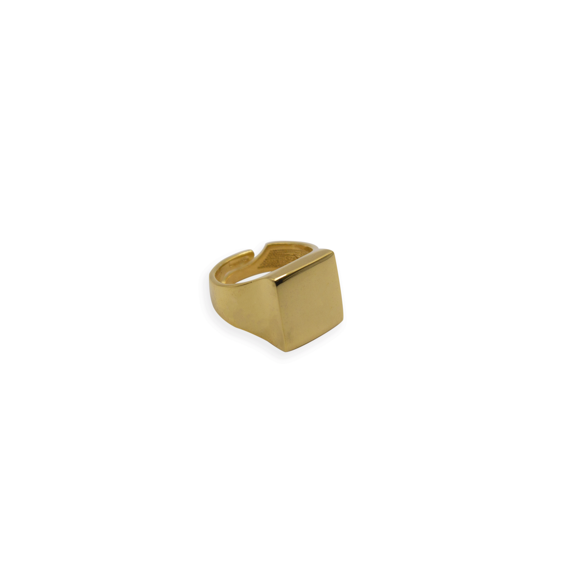 Memphis Square Pinky Ring