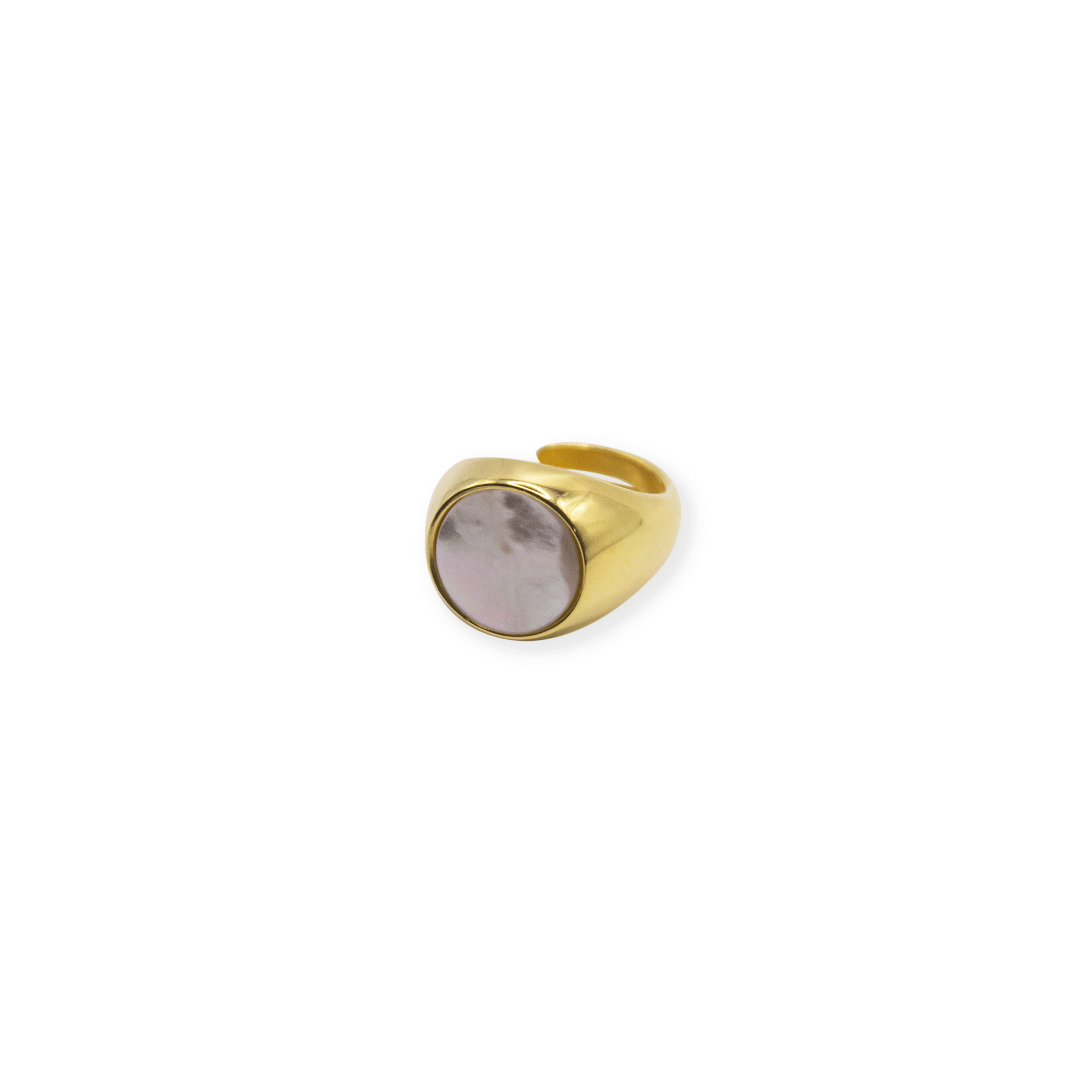 Mother-of-pearl ring