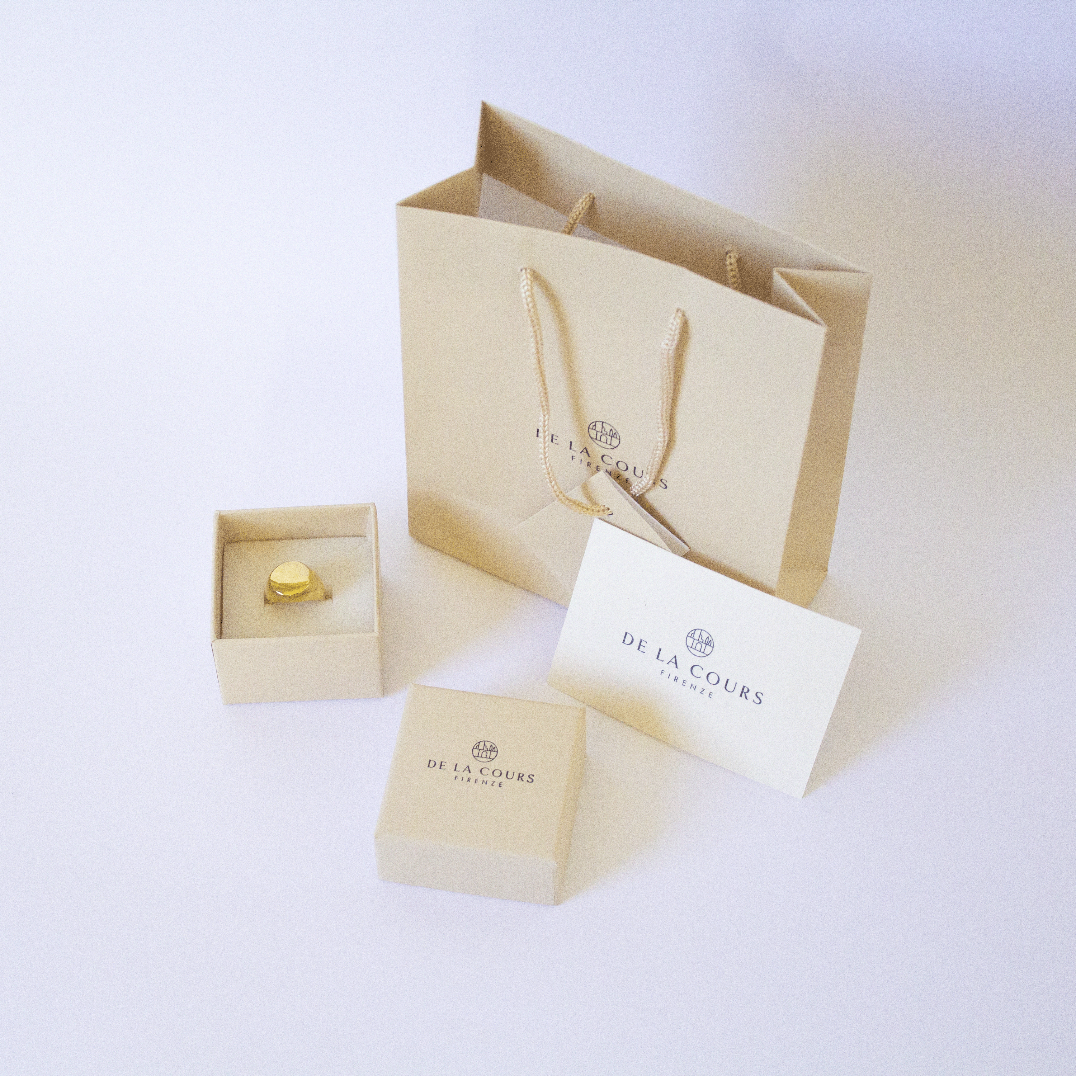 Anello Memphis da mignolo Tondo