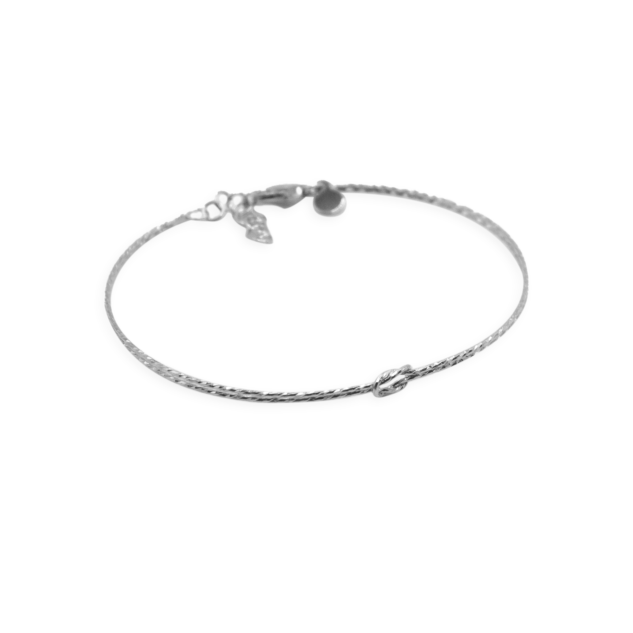 Bracciale Malaga Diamantato Rigido Nodo