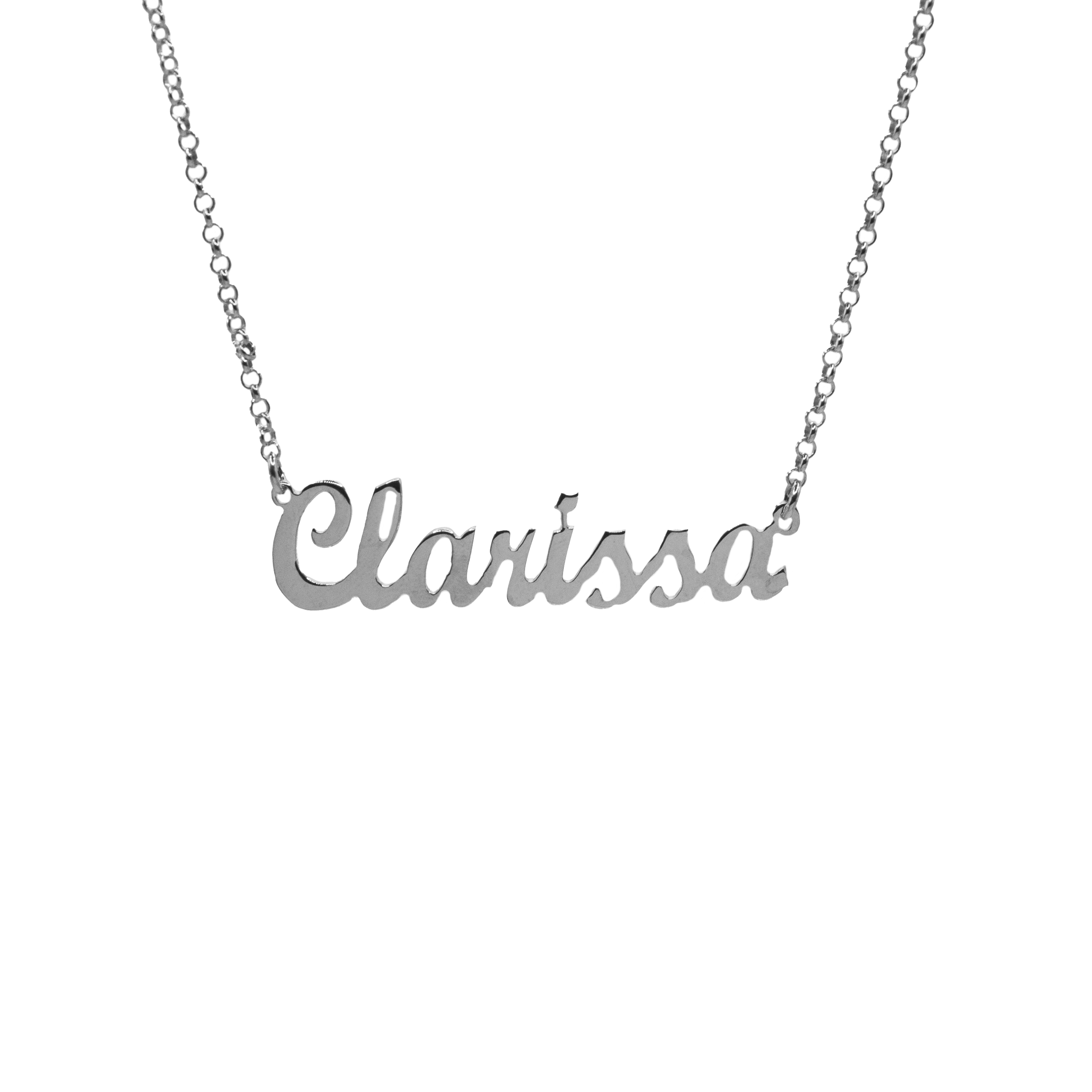 Collana Nome corsivo Big